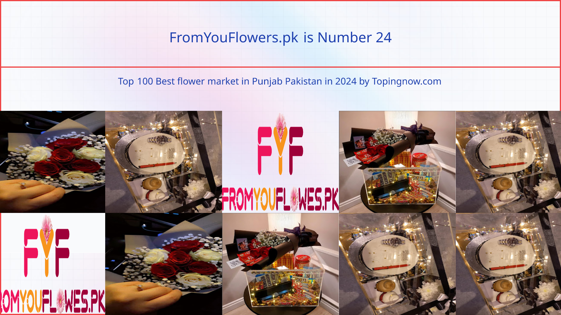 FromYouFlowers.pk: Top 100 Best flower market in Punjab Pakistan in 2024