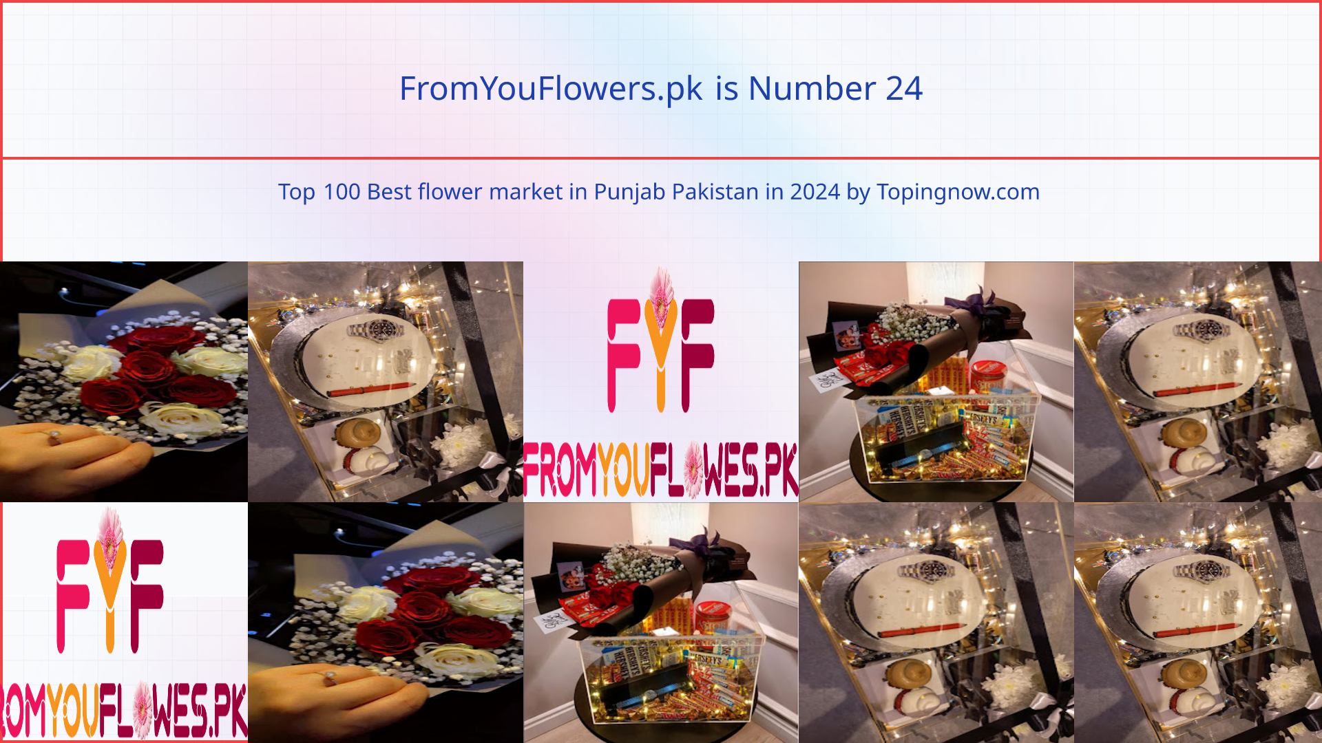 FromYouFlowers.pk: Top 100 Best flower market in Punjab Pakistan in 2025
