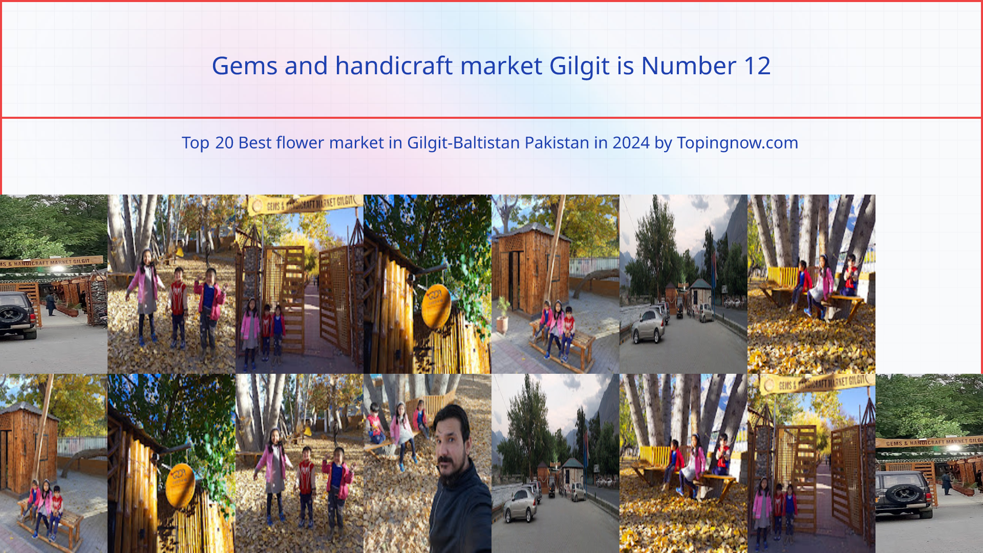 Gems and handicraft market Gilgit: Top 20 Best flower market in Gilgit-Baltistan Pakistan in 2024