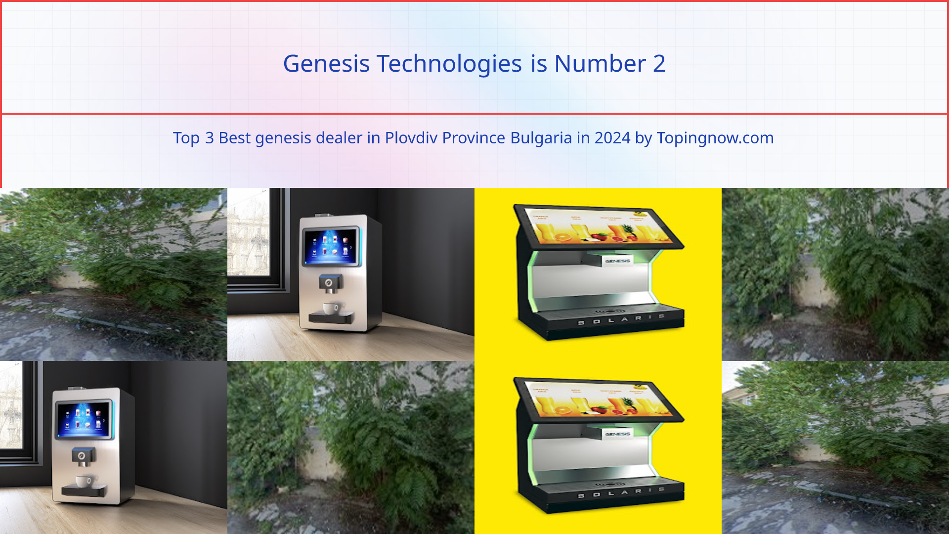 Genesis Technologies: Top 3 Best genesis dealer in Plovdiv Province Bulgaria in 2024