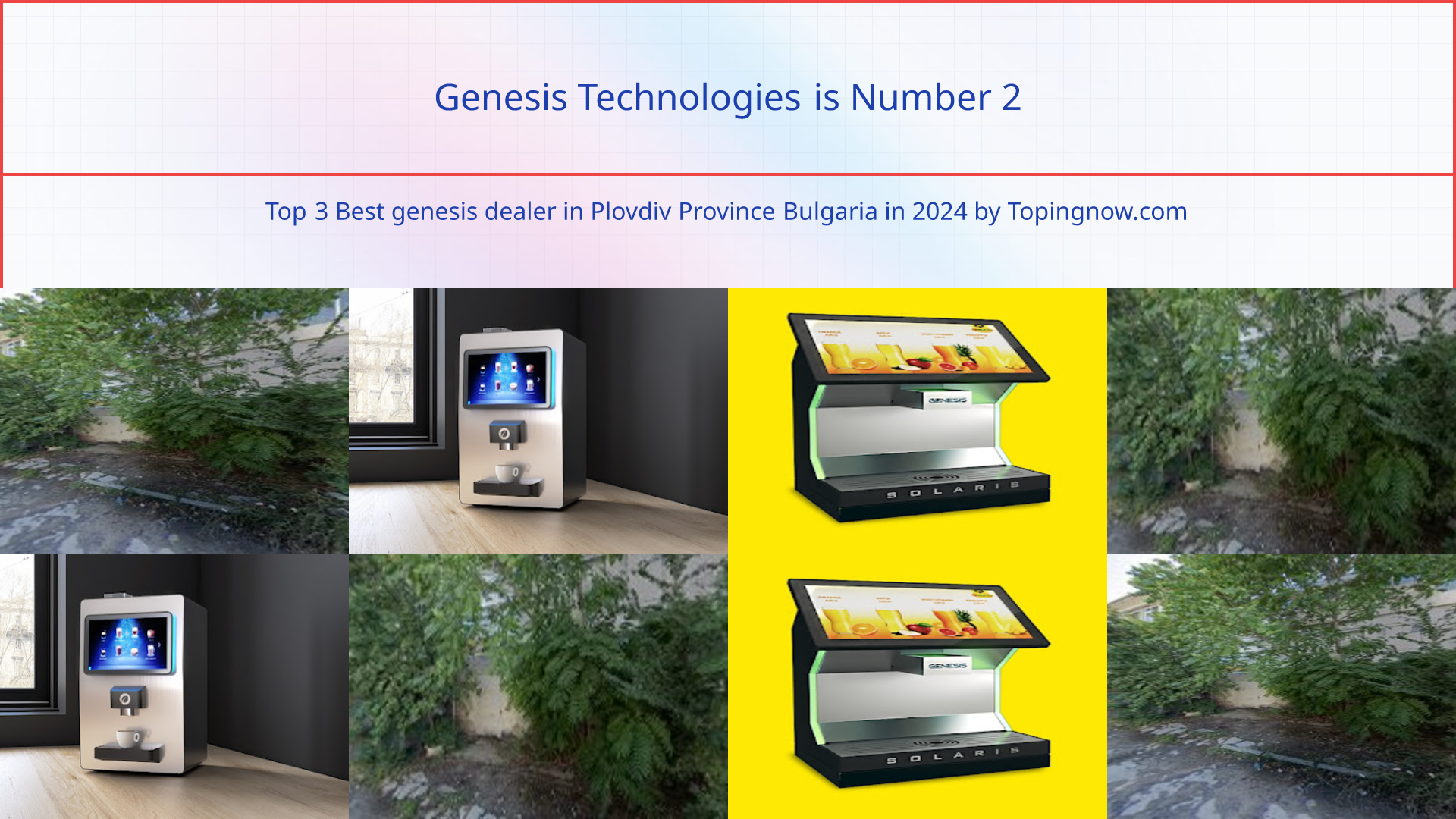 Genesis Technologies: Top 3 Best genesis dealer in Plovdiv Province Bulgaria in 2025