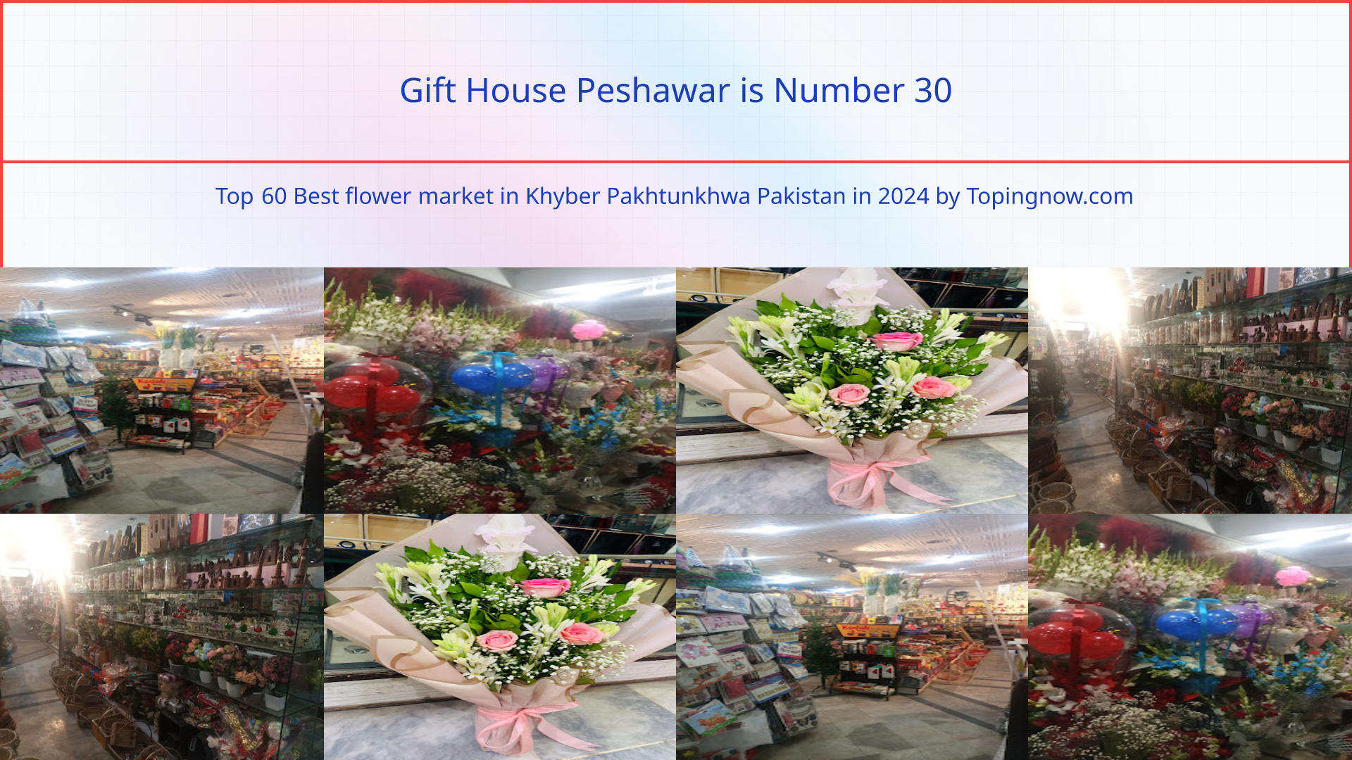 Gift House Peshawar: Top 60 Best flower market in Khyber Pakhtunkhwa Pakistan in 2024