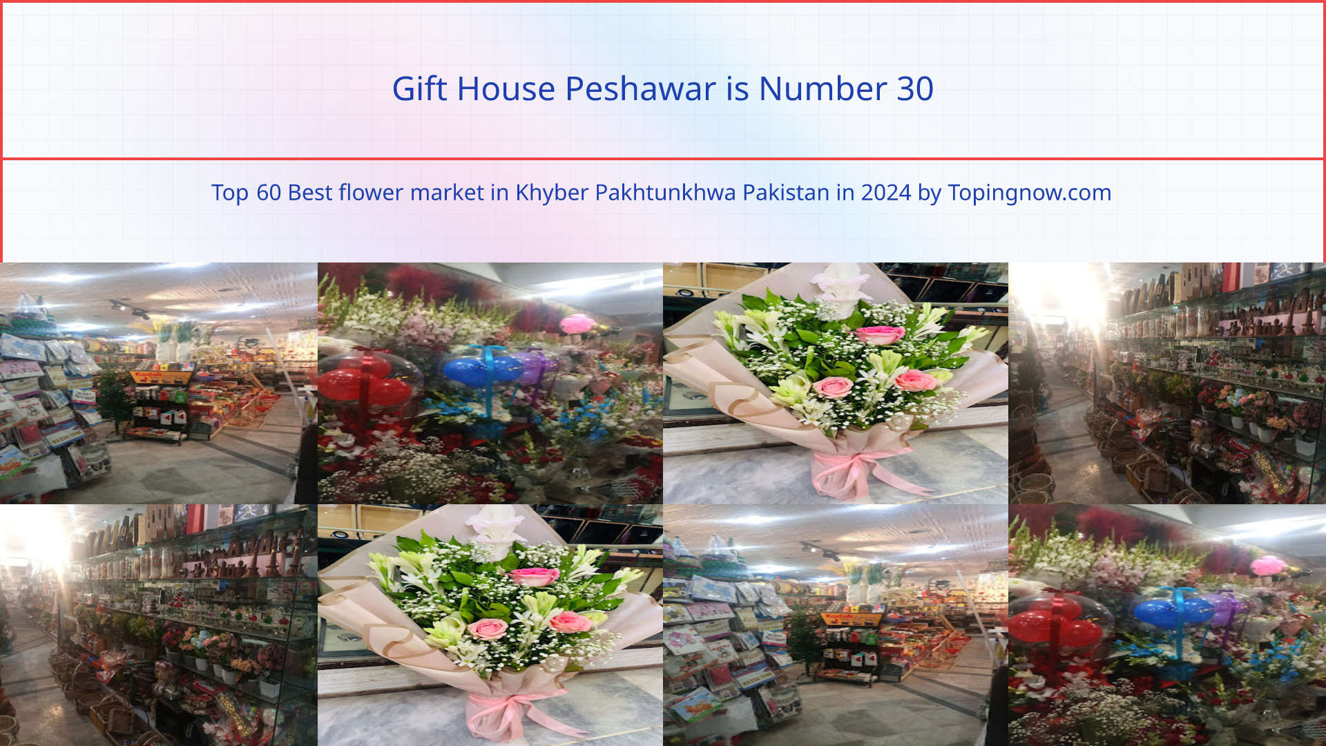 Gift House Peshawar: Top 60 Best flower market in Khyber Pakhtunkhwa Pakistan in 2025