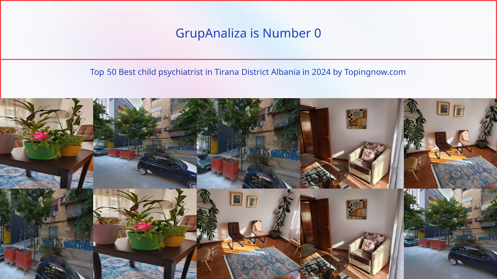 GrupAnaliza: Top 50 Best child psychiatrist in Tirana District Albania in 2025