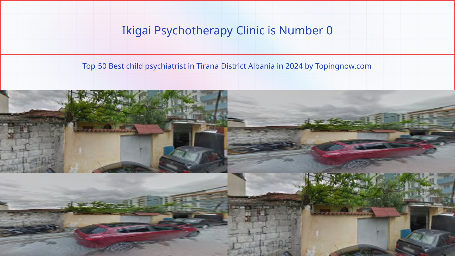 Ikigai Psychotherapy Clinic: Top 50 Best child psychiatrist in Tirana District Albania in 2024