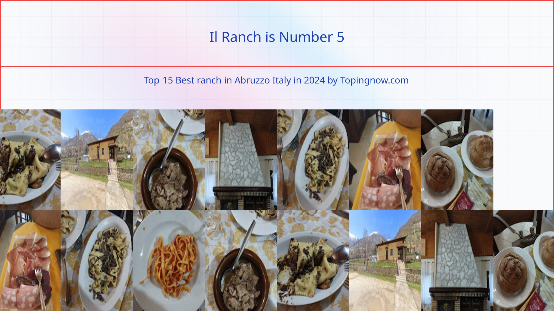 Il Ranch: Top 15 Best ranch in Abruzzo Italy in 2025