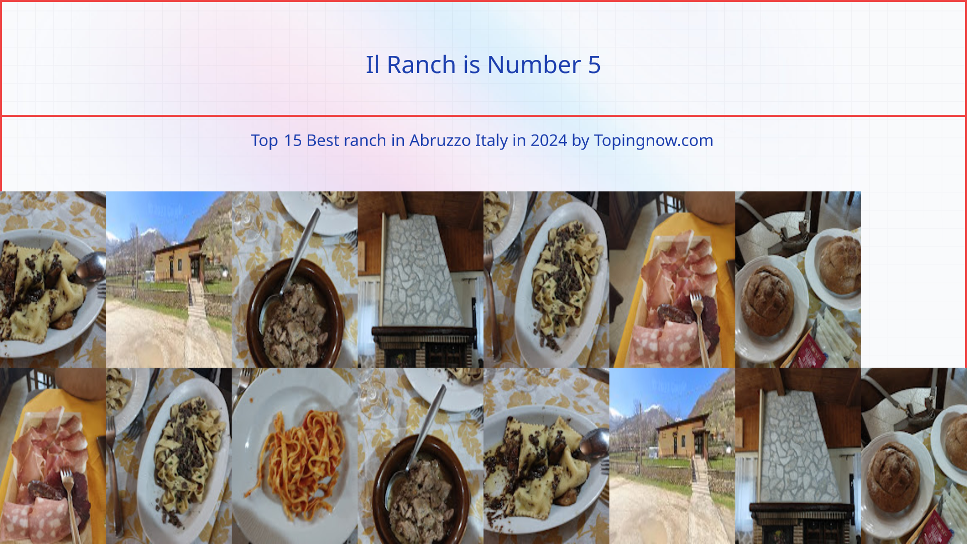 Il Ranch: Top 15 Best ranch in Abruzzo Italy in 2024