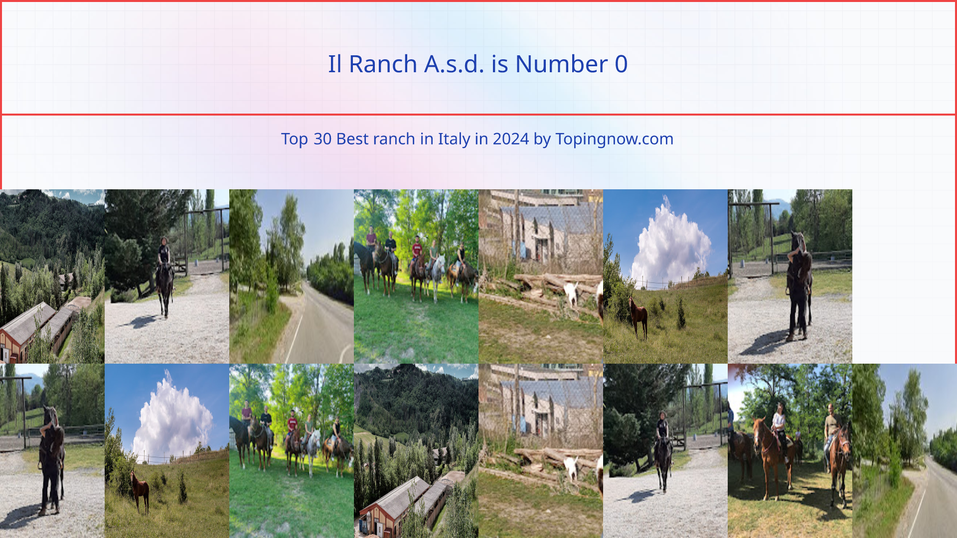 Il Ranch A.s.d.: Top 30 Best ranch in Italy in 2025