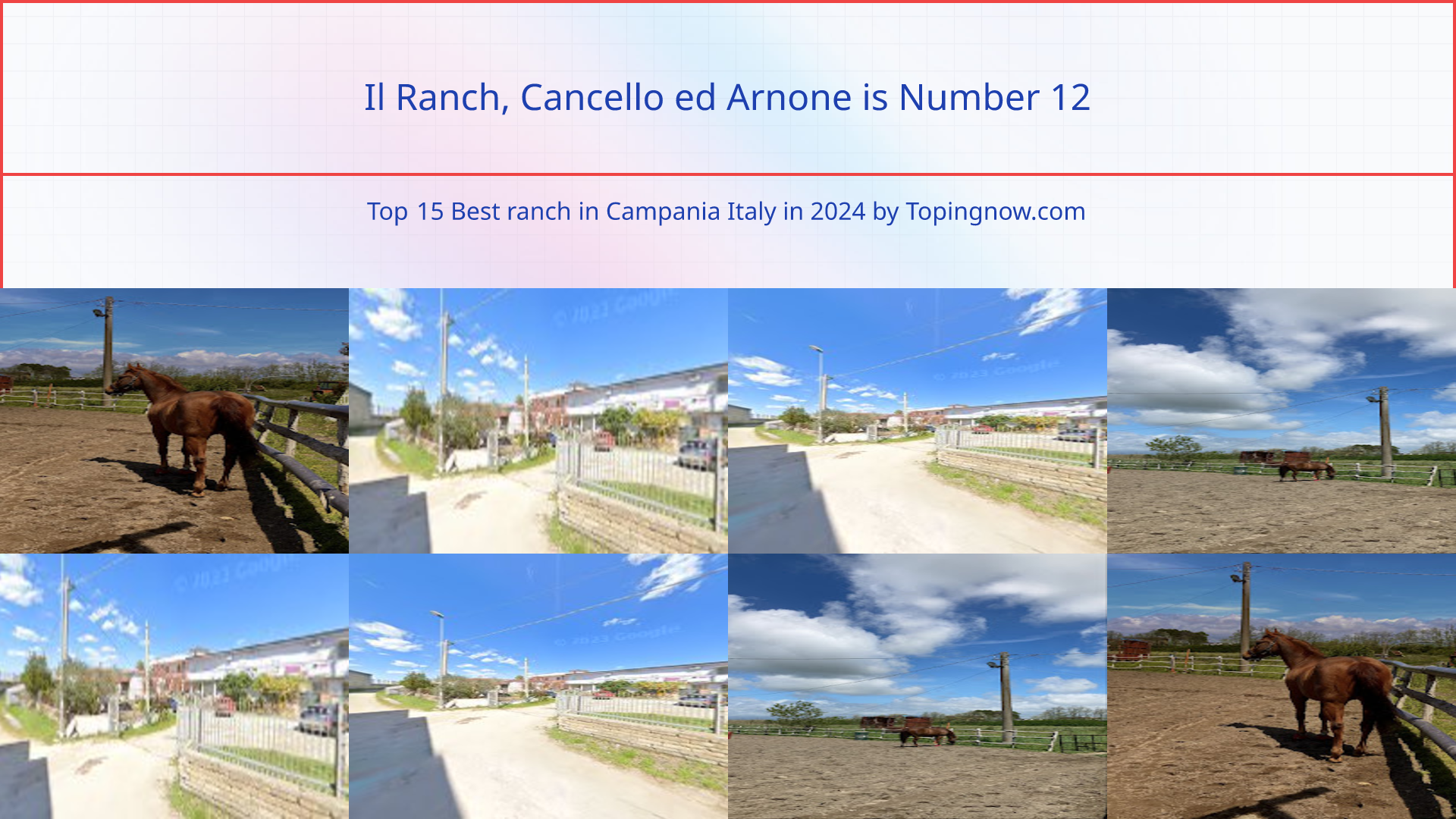 Il Ranch, Cancello ed Arnone: Top 15 Best ranch in Campania Italy in 2024