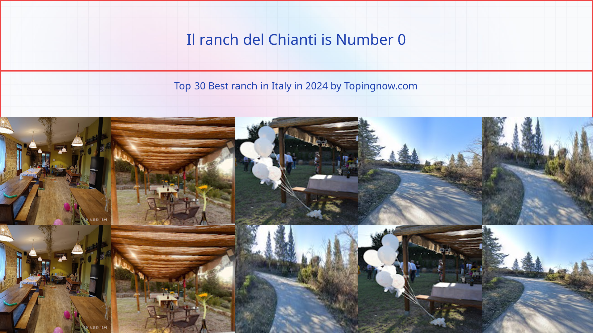 Il ranch del Chianti: Top 30 Best ranch in Italy in 2024