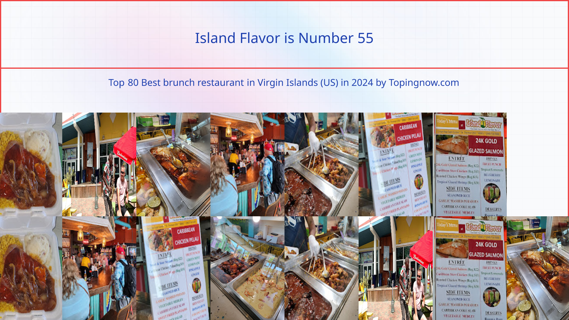 Island Flavor: Top 80 Best brunch restaurant in Virgin Islands (US) in 2024
