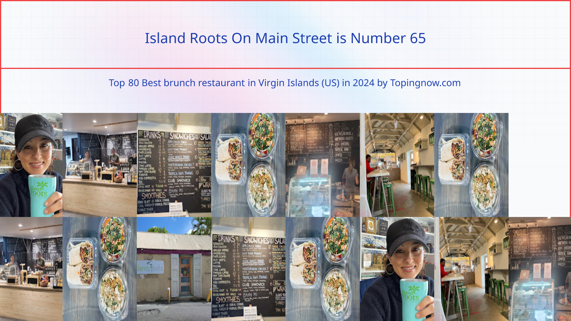 Island Roots On Main Street: Top 80 Best brunch restaurant in Virgin Islands (US) in 2025