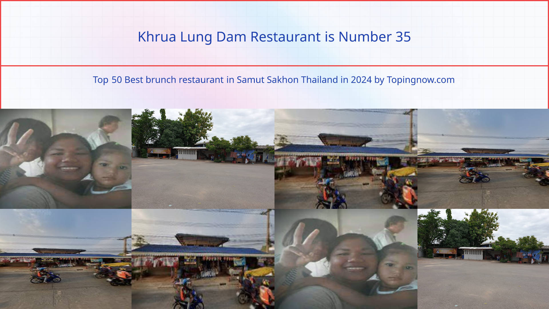 Khrua Lung Dam Restaurant: Top 50 Best brunch restaurant in Samut Sakhon Thailand in 2025