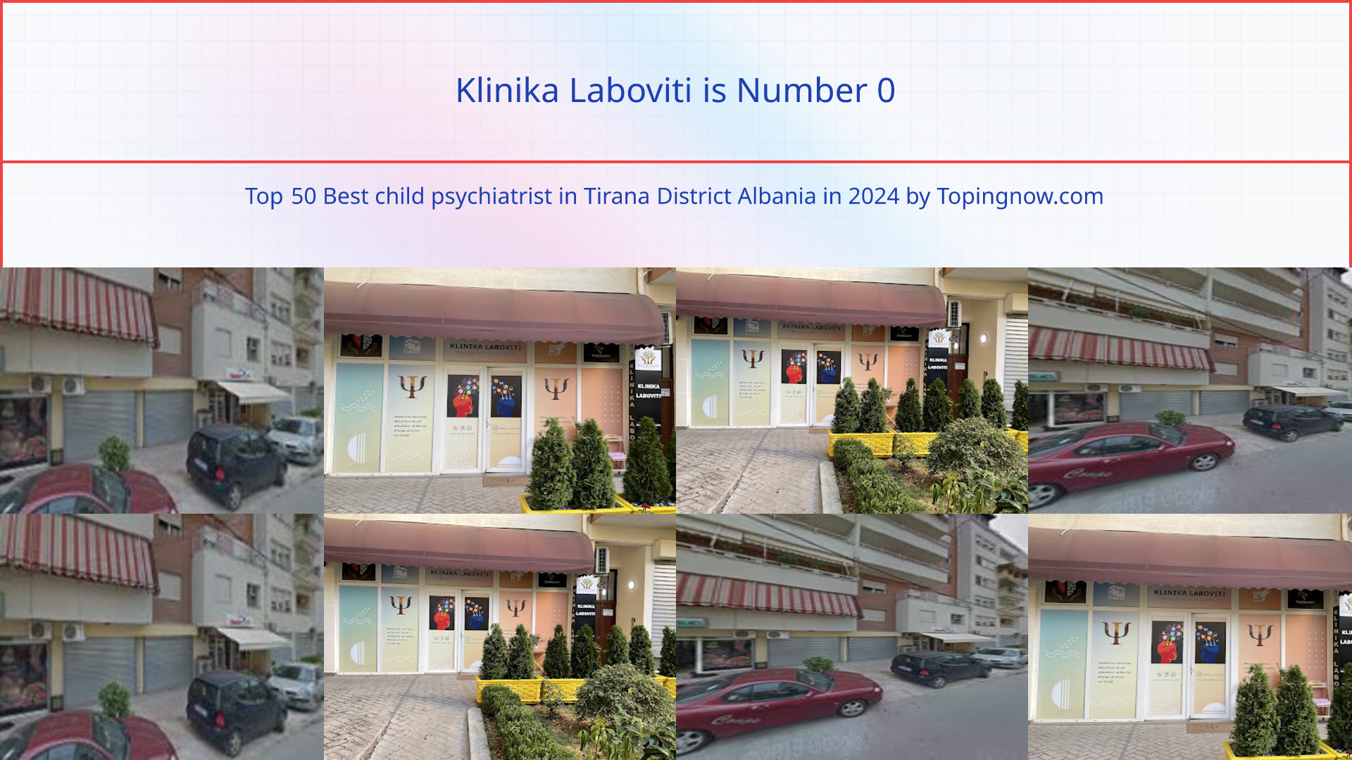 Klinika Laboviti: Top 50 Best child psychiatrist in Tirana District Albania in 2024