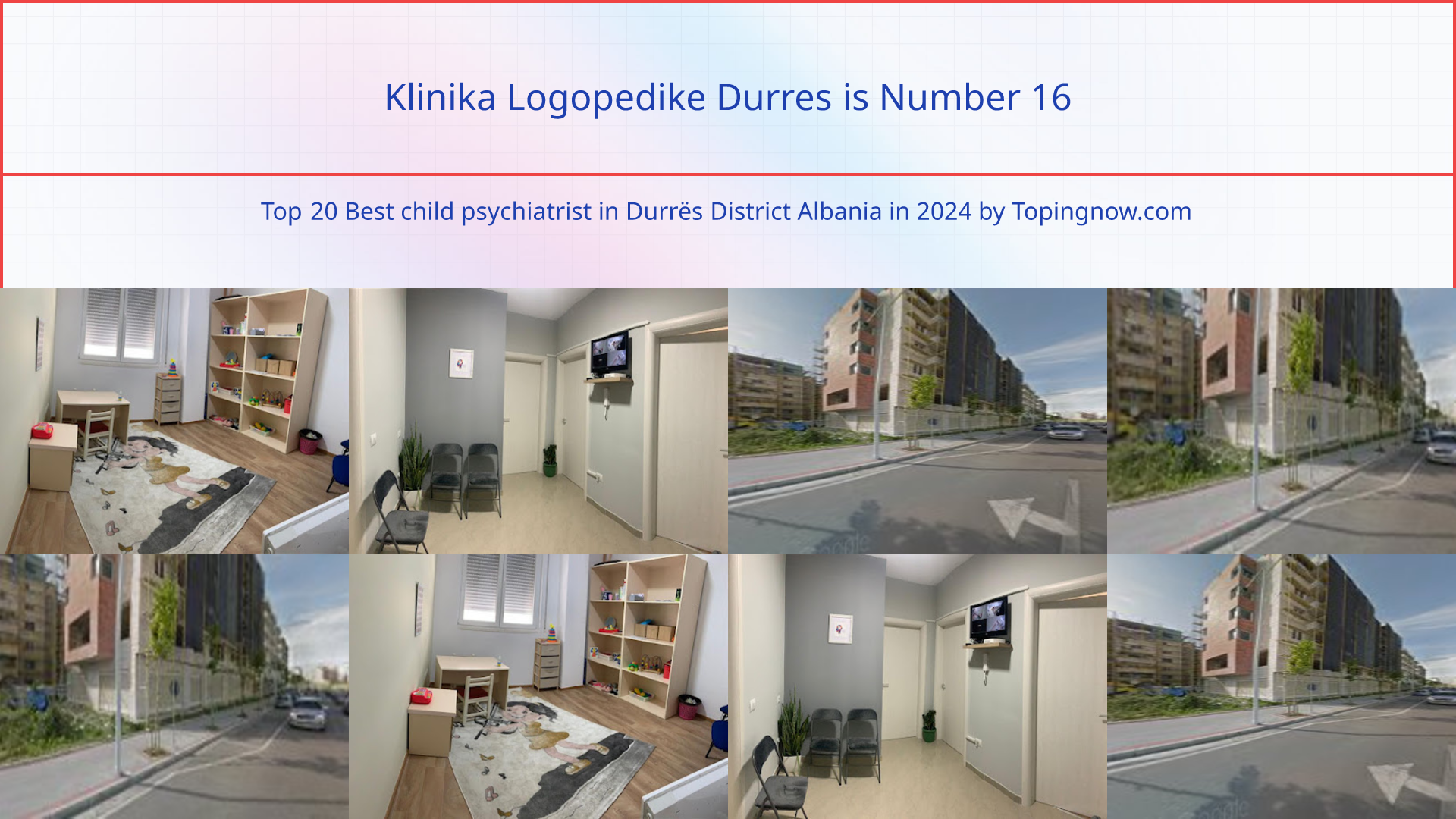 Klinika Logopedike Durres: Top 20 Best child psychiatrist in Durrës District Albania in 2025