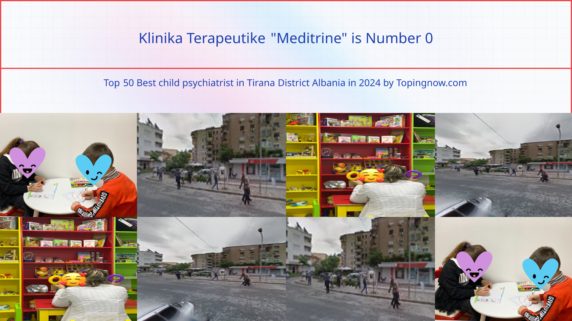 Klinika Terapeutike "Meditrine": Top 50 Best child psychiatrist in Tirana District Albania in 2024
