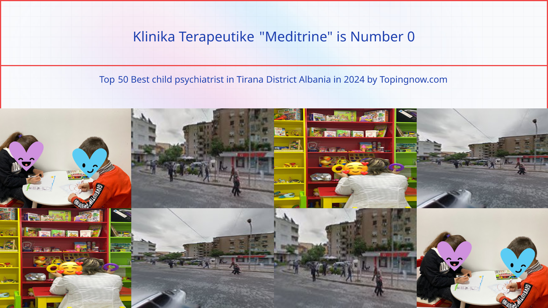 Klinika Terapeutike "Meditrine": Top 50 Best child psychiatrist in Tirana District Albania in 2025