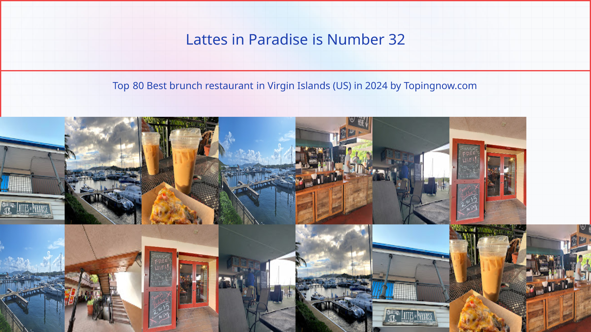 Lattes in Paradise: Top 80 Best brunch restaurant in Virgin Islands (US) in 2024