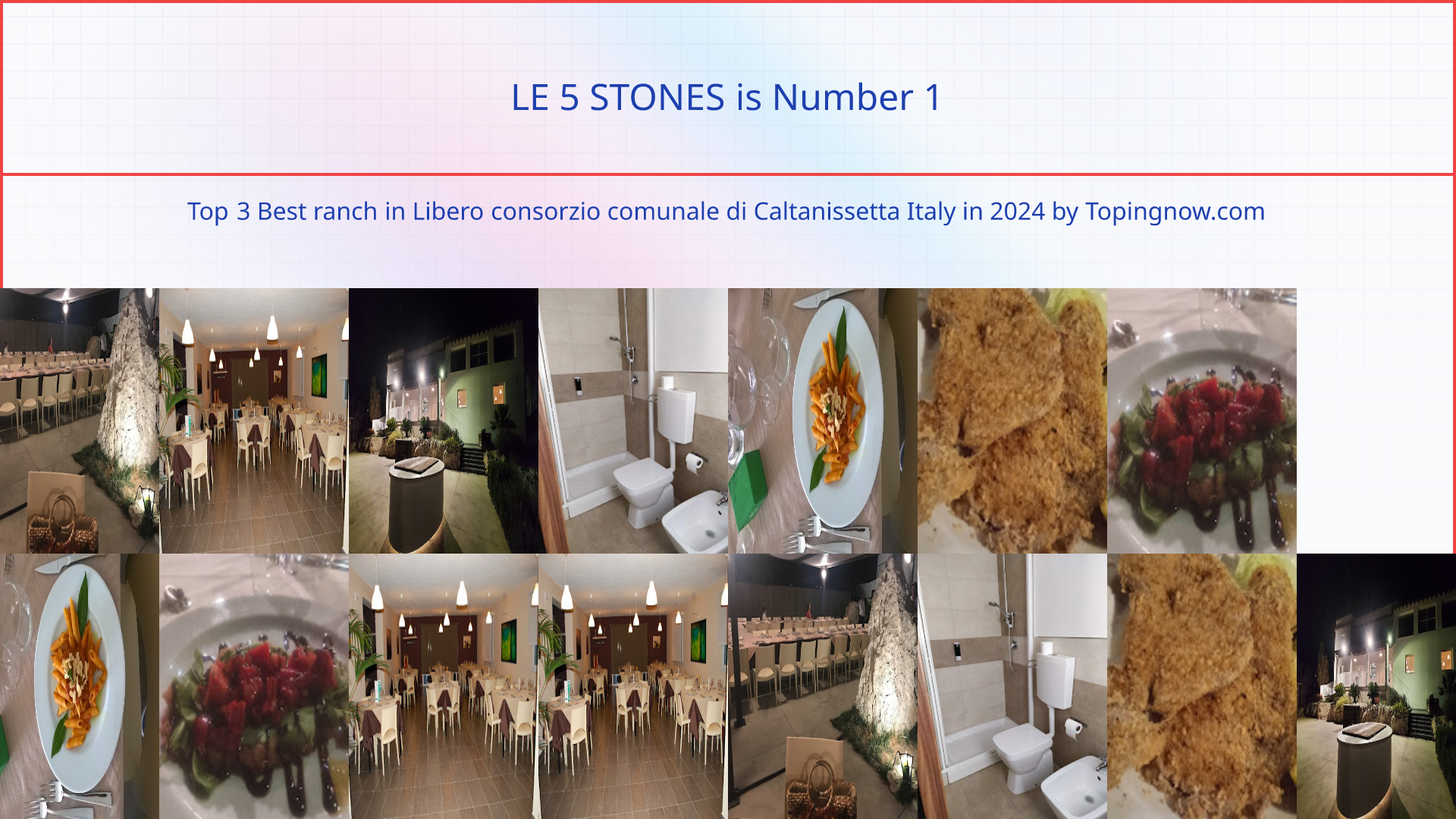 LE 5 STONES: Top 3 Best ranch in Libero consorzio comunale di Caltanissetta Italy in 2025