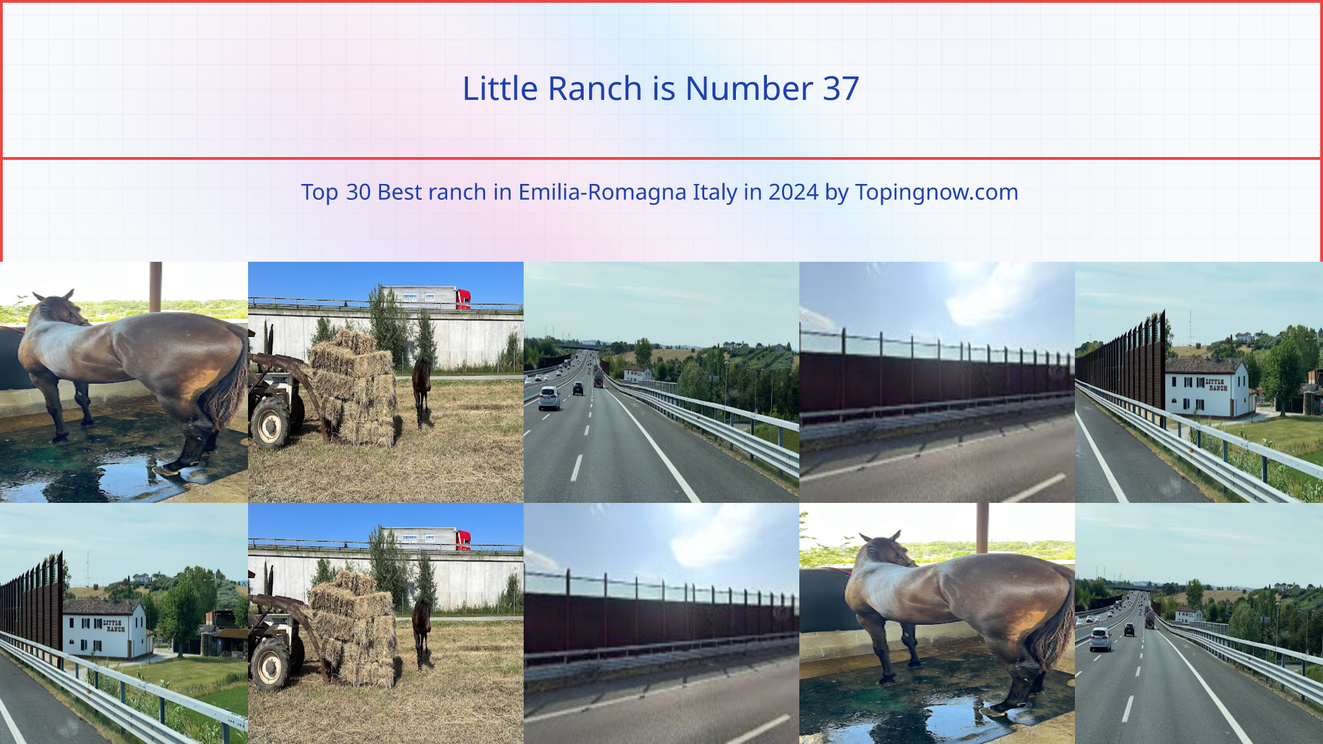 Little Ranch: Top 30 Best ranch in Emilia-Romagna Italy in 2024