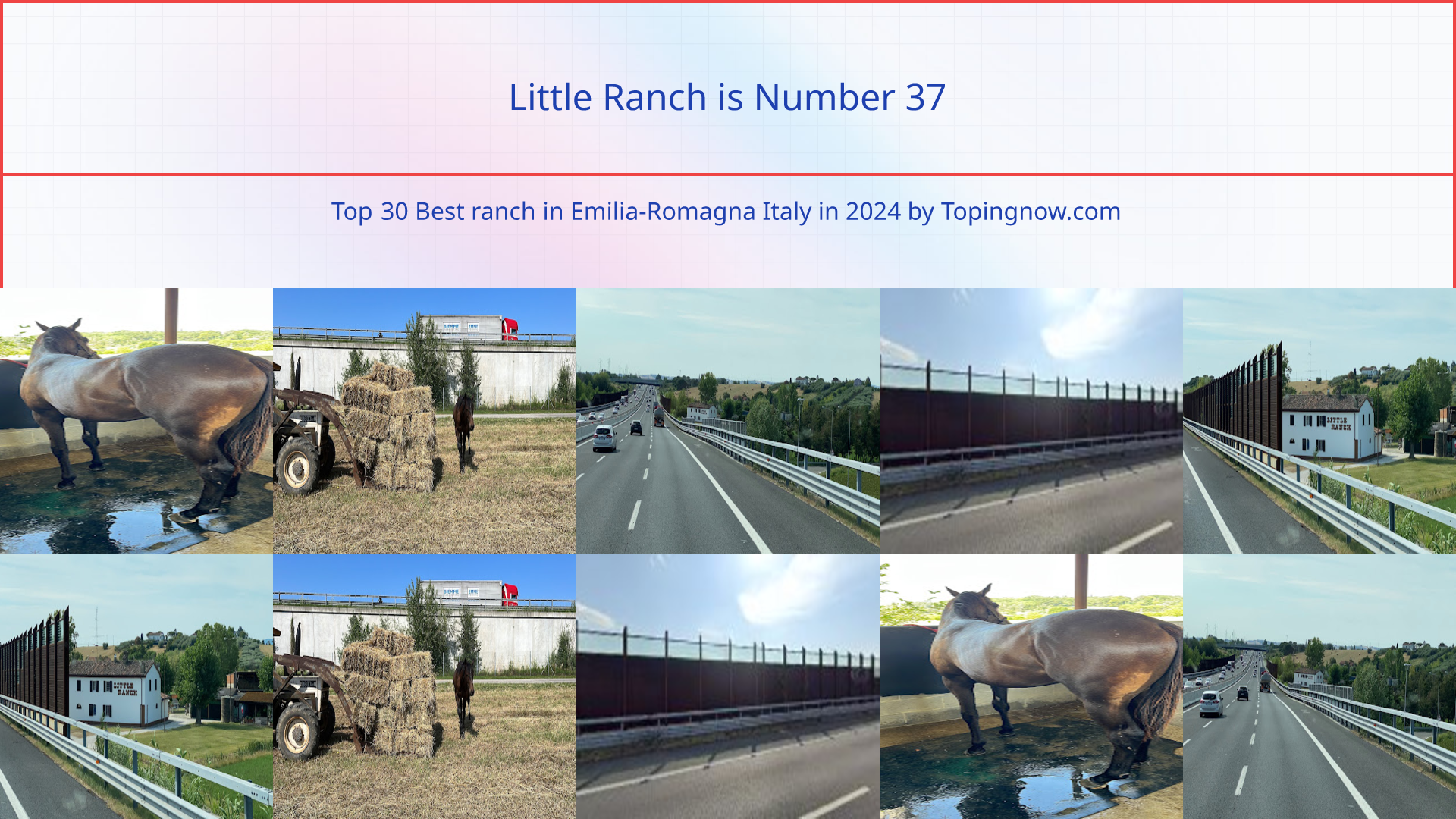 Little Ranch: Top 30 Best ranch in Emilia-Romagna Italy in 2025