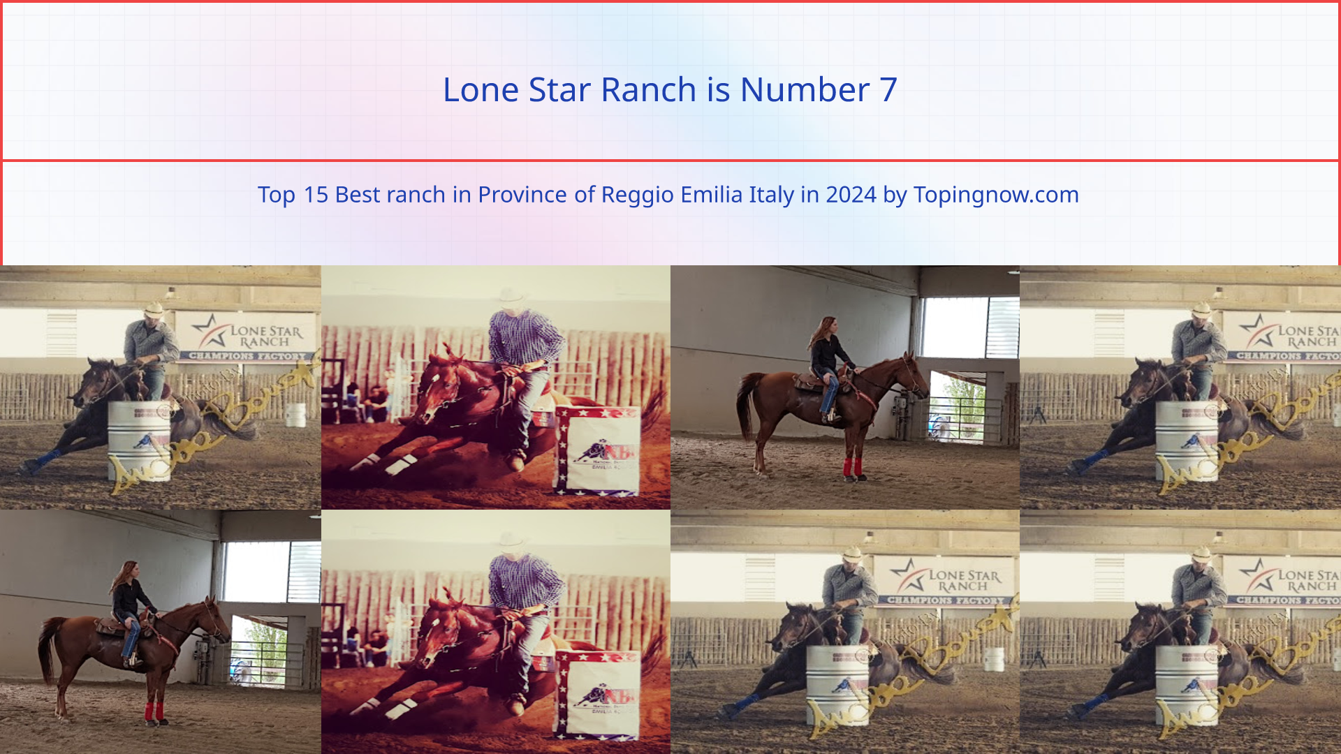 Lone Star Ranch: Top 15 Best ranch in Province of Reggio Emilia Italy in 2025