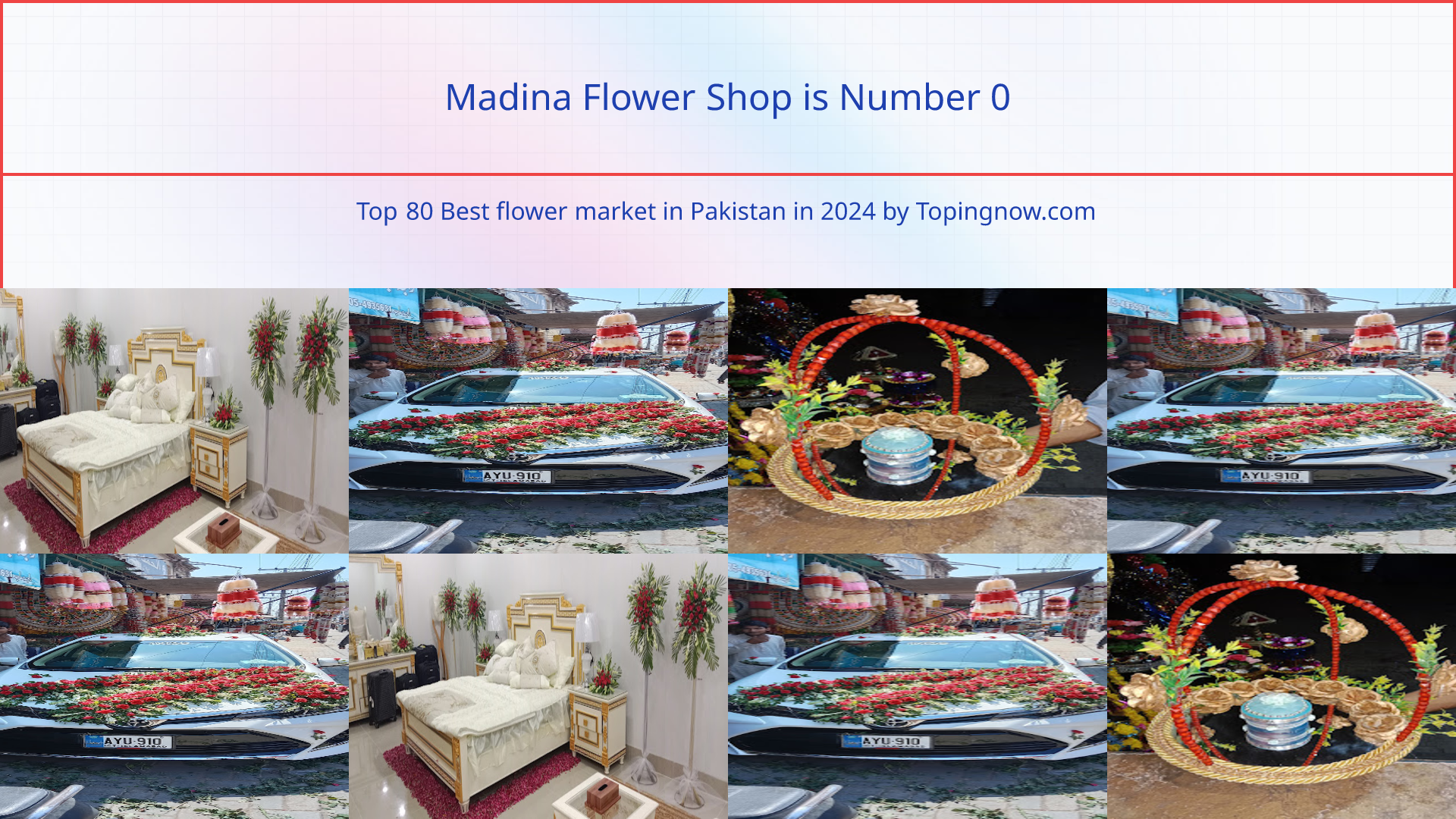 Madina Flower Shop: Top 80 Best flower market in Pakistan in 2025