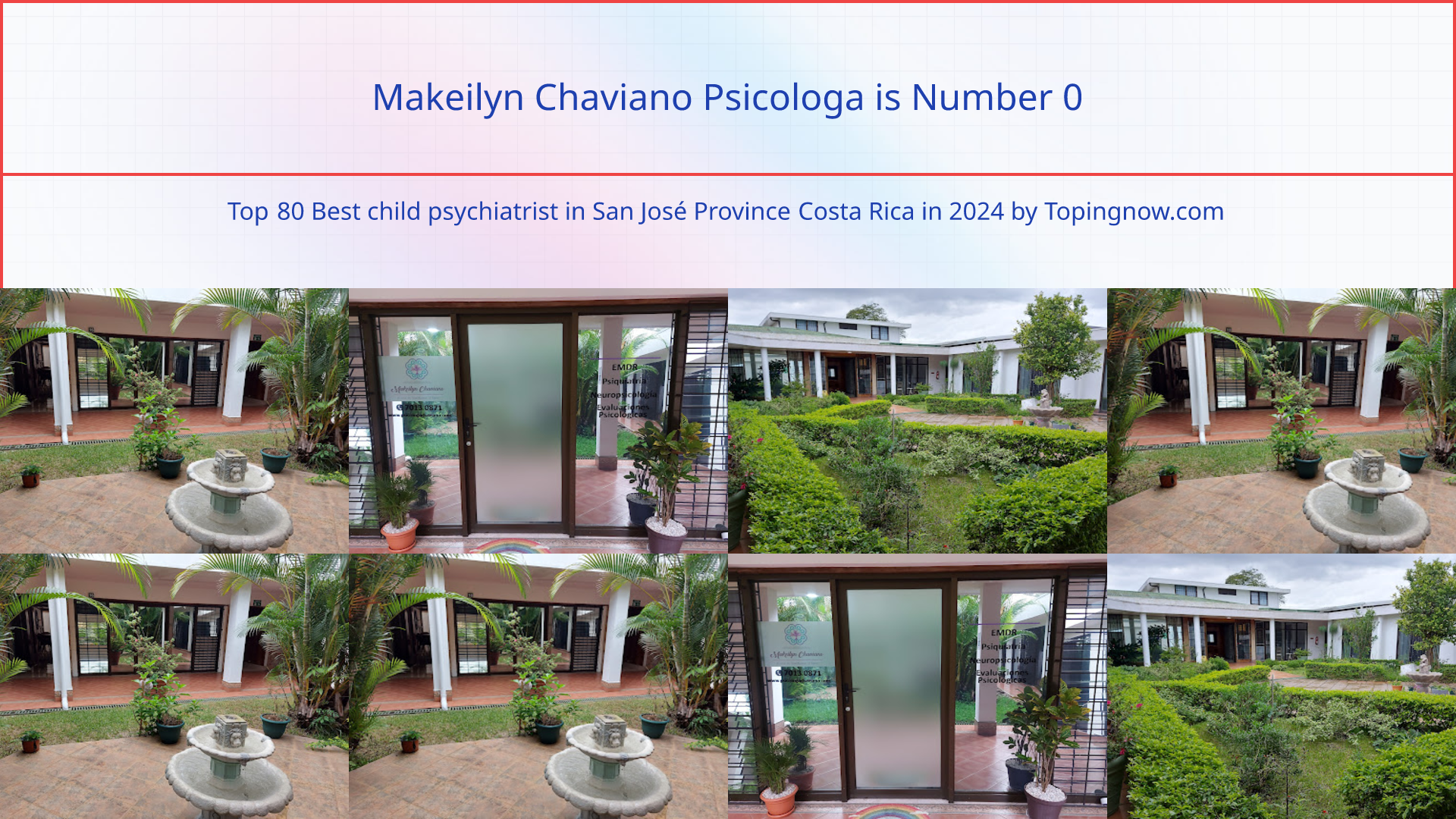 Makeilyn Chaviano Psicologa: Top 80 Best child psychiatrist in San José Province Costa Rica in 2025