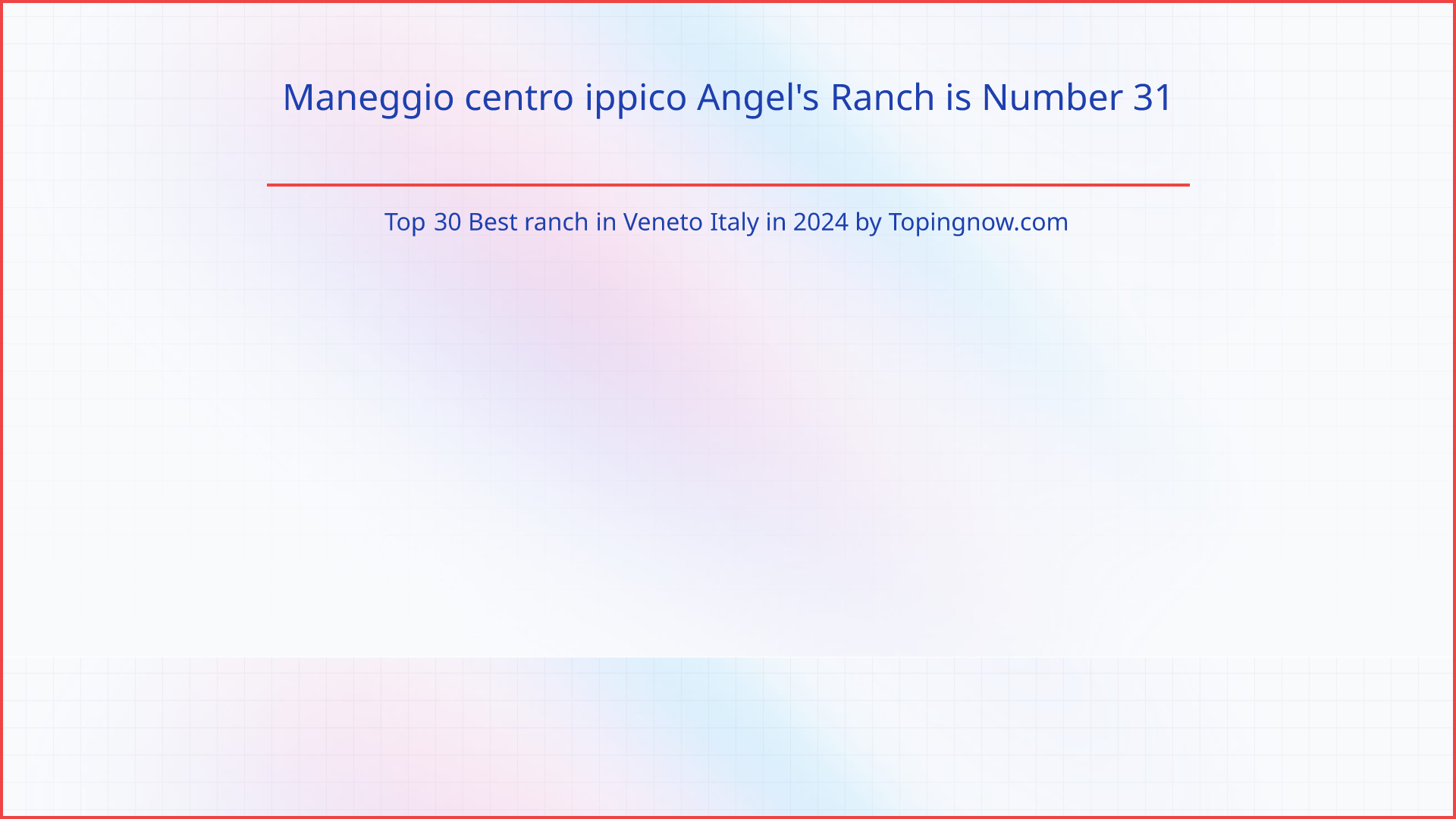 Maneggio centro ippico Angel's Ranch: Top 30 Best ranch in Veneto Italy in 2024