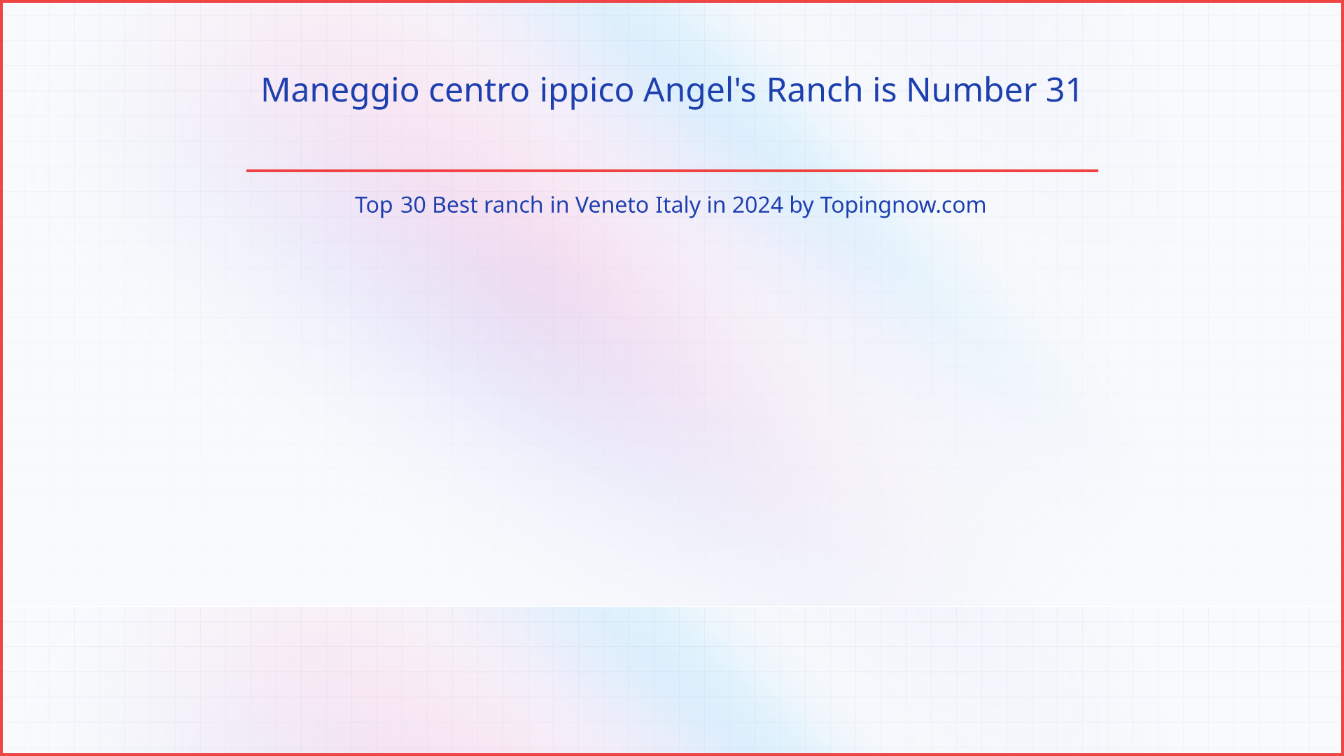Maneggio centro ippico Angel's Ranch: Top 30 Best ranch in Veneto Italy in 2025