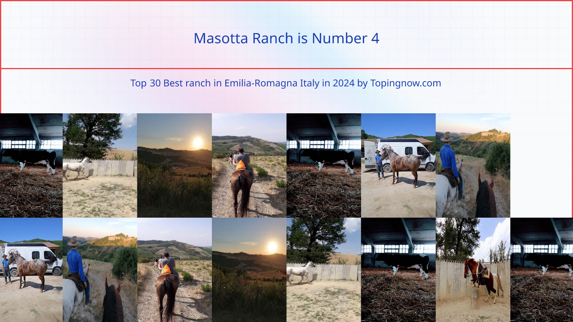 Masotta Ranch: Top 30 Best ranch in Emilia-Romagna Italy in 2025