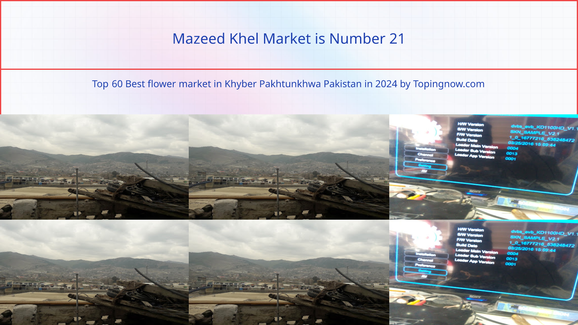 Mazeed Khel Market: Top 60 Best flower market in Khyber Pakhtunkhwa Pakistan in 2025