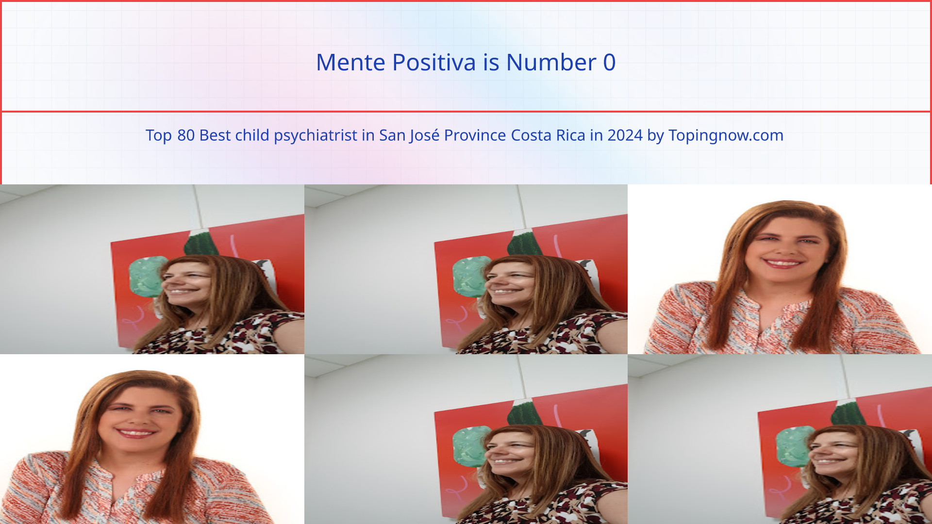 Mente Positiva: Top 80 Best child psychiatrist in San José Province Costa Rica in 2025