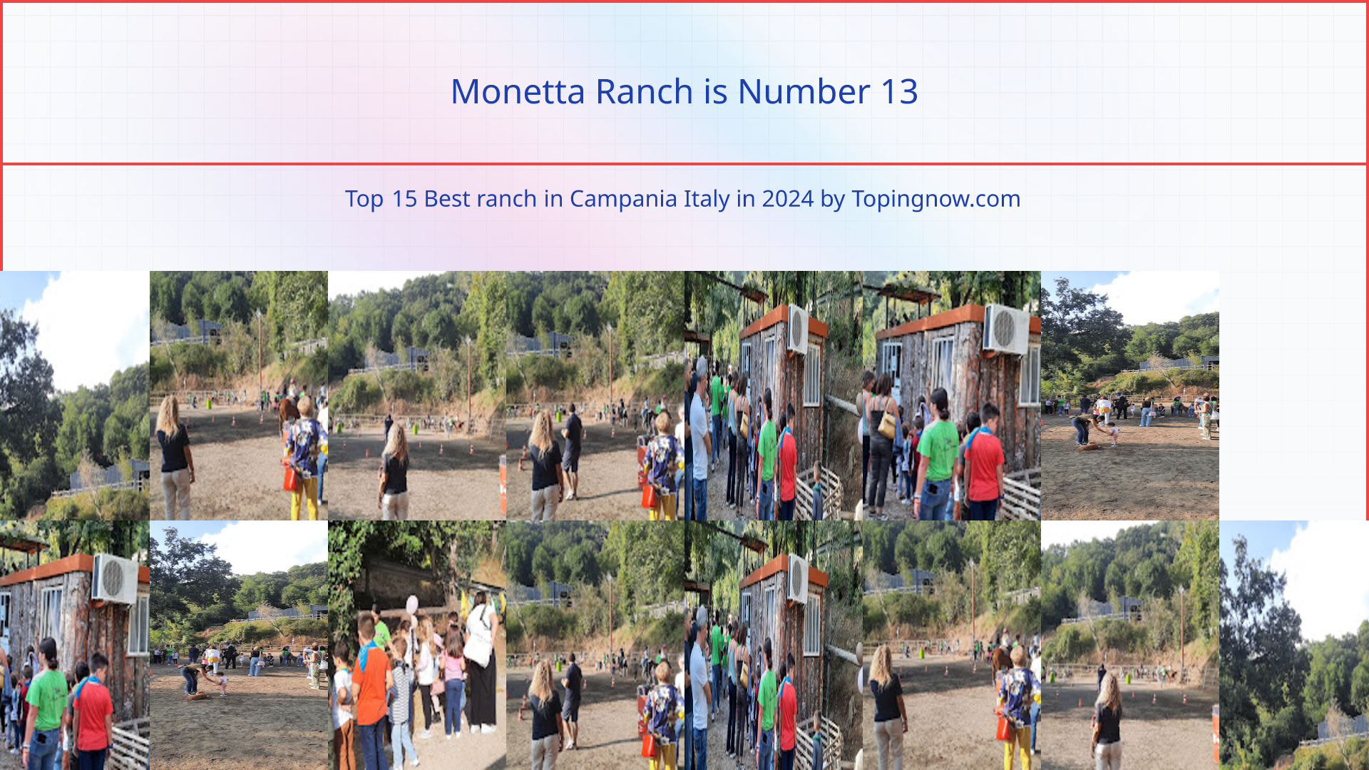 Monetta Ranch: Top 15 Best ranch in Campania Italy in 2024