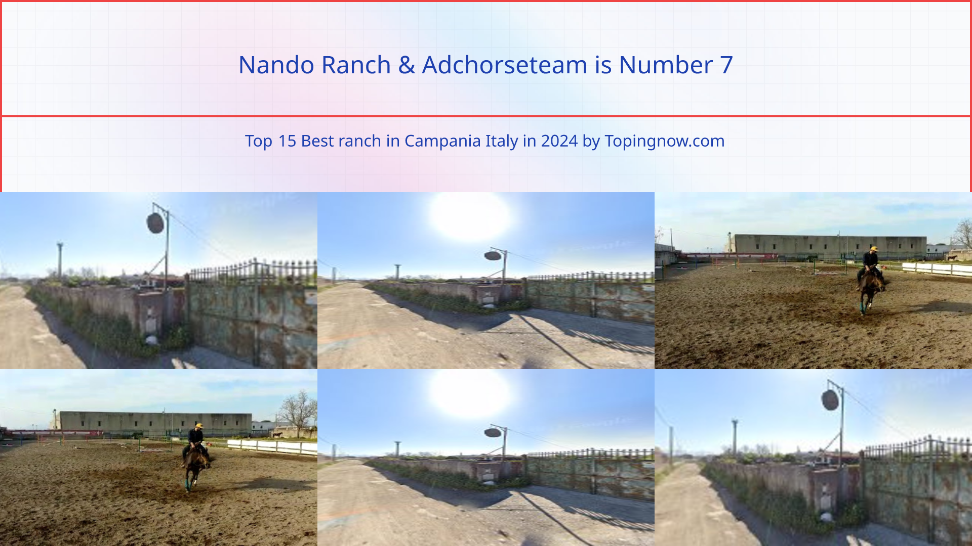 Nando Ranch & Adchorseteam: Top 15 Best ranch in Campania Italy in 2024