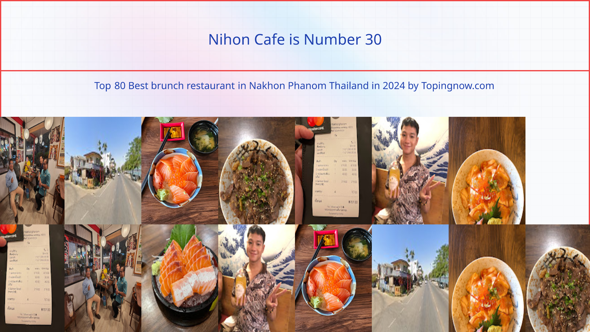 Nihon Cafe: Top 80 Best brunch restaurant in Nakhon Phanom Thailand in 2025