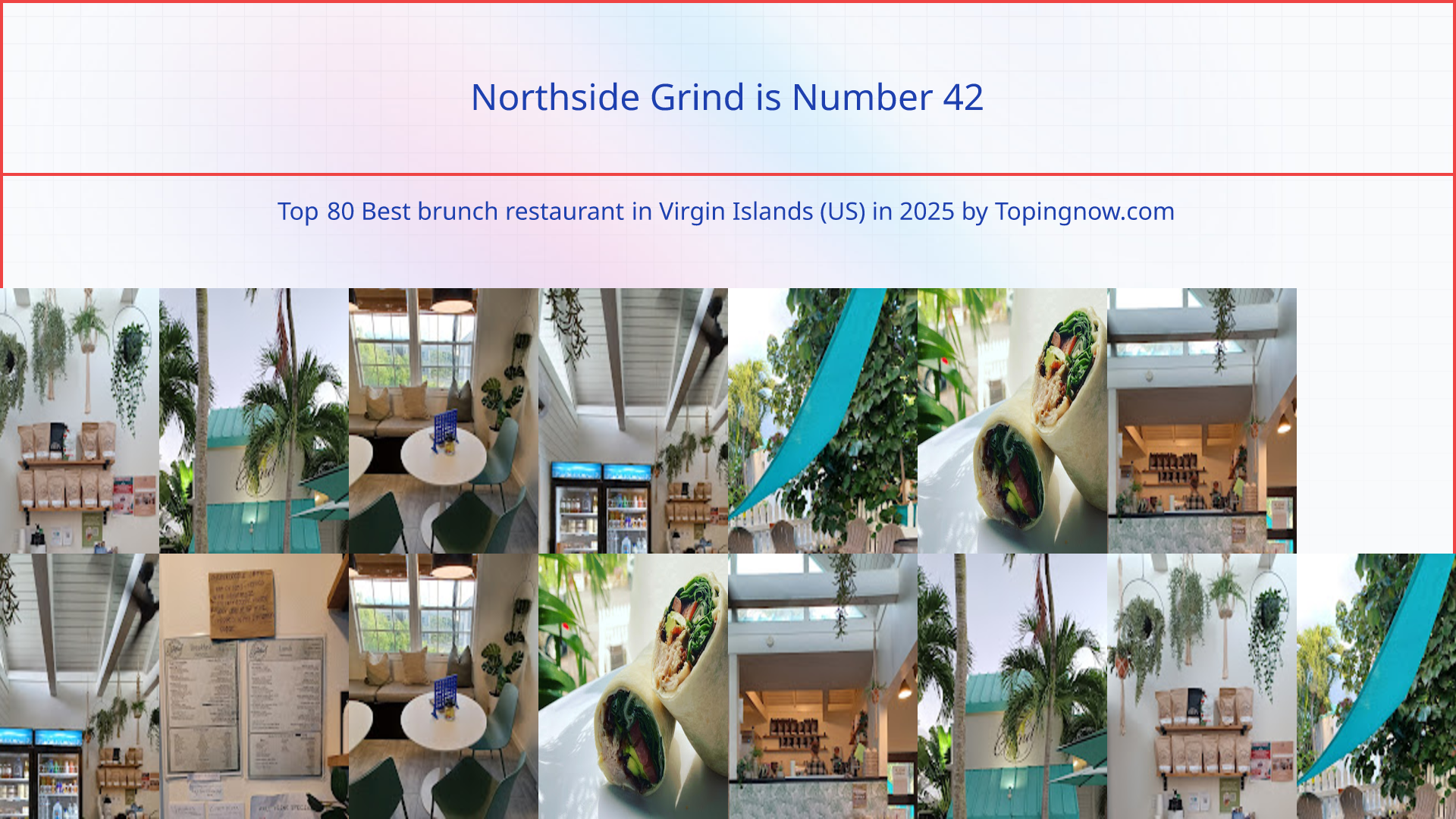 Northside Grind: Top 80 Best brunch restaurant in Virgin Islands (US) in 2025