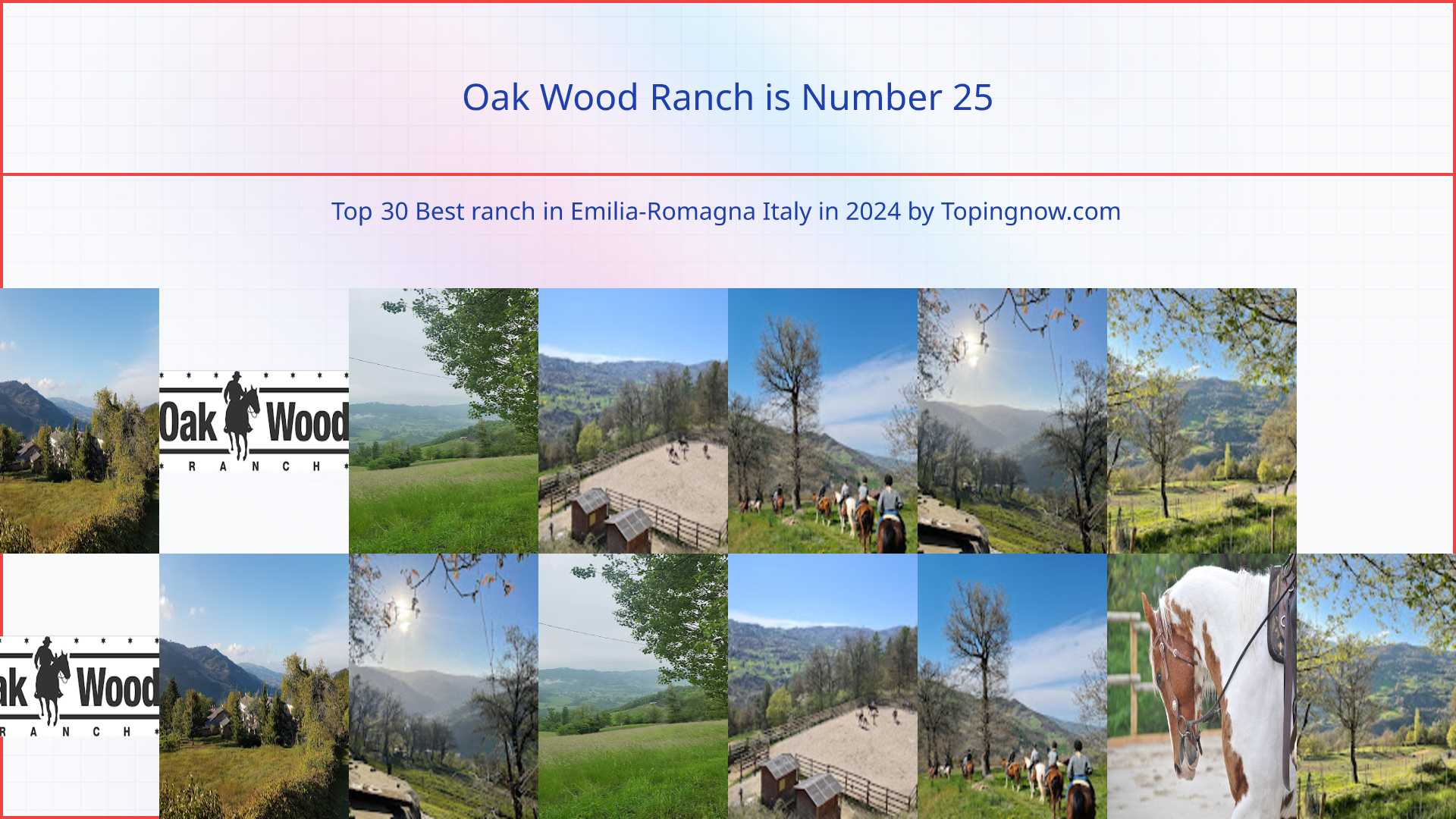 Oak Wood Ranch: Top 30 Best ranch in Emilia-Romagna Italy in 2025