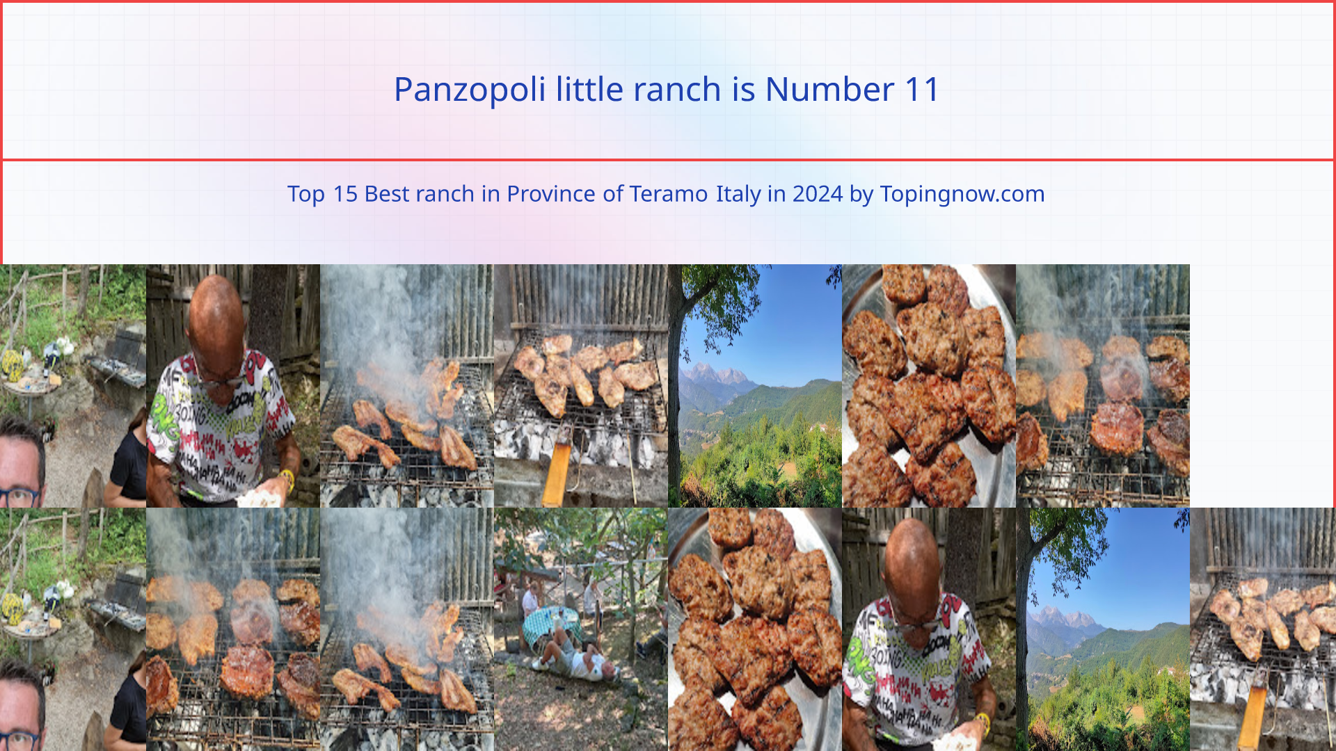 Panzopoli little ranch: Top 15 Best ranch in Province of Teramo Italy in 2024