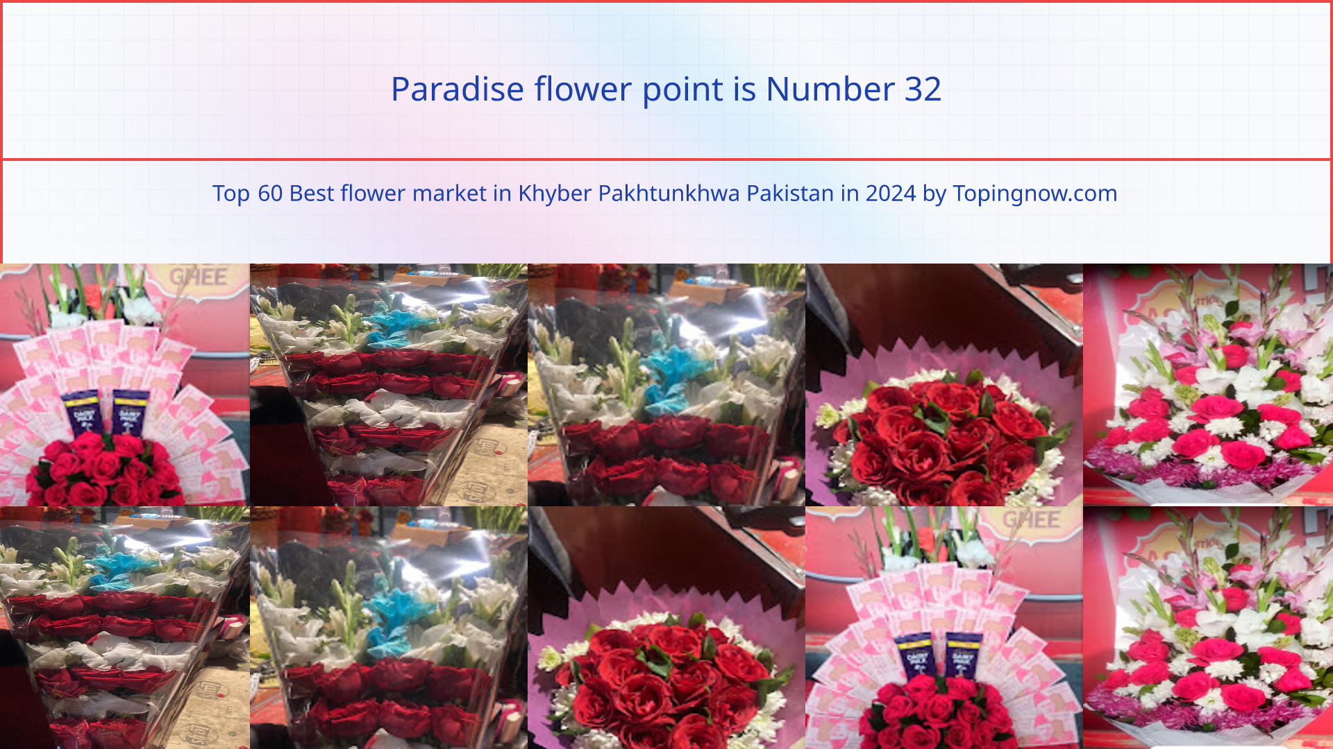 Paradise flower point: Top 60 Best flower market in Khyber Pakhtunkhwa Pakistan in 2025