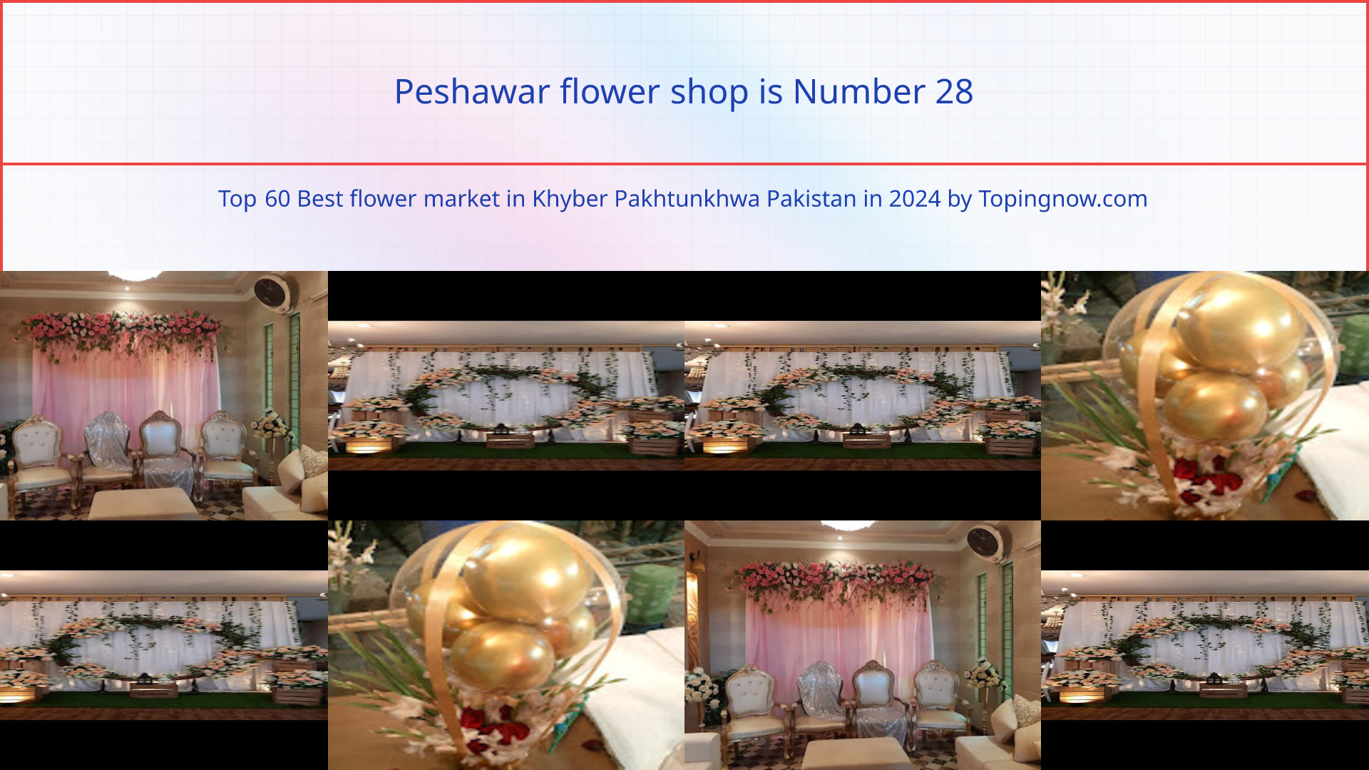 Peshawar flower shop: Top 60 Best flower market in Khyber Pakhtunkhwa Pakistan in 2025