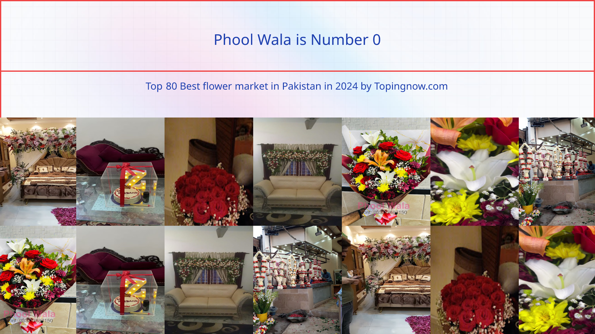 Phool Wala: Top 80 Best flower market in Pakistan in 2025