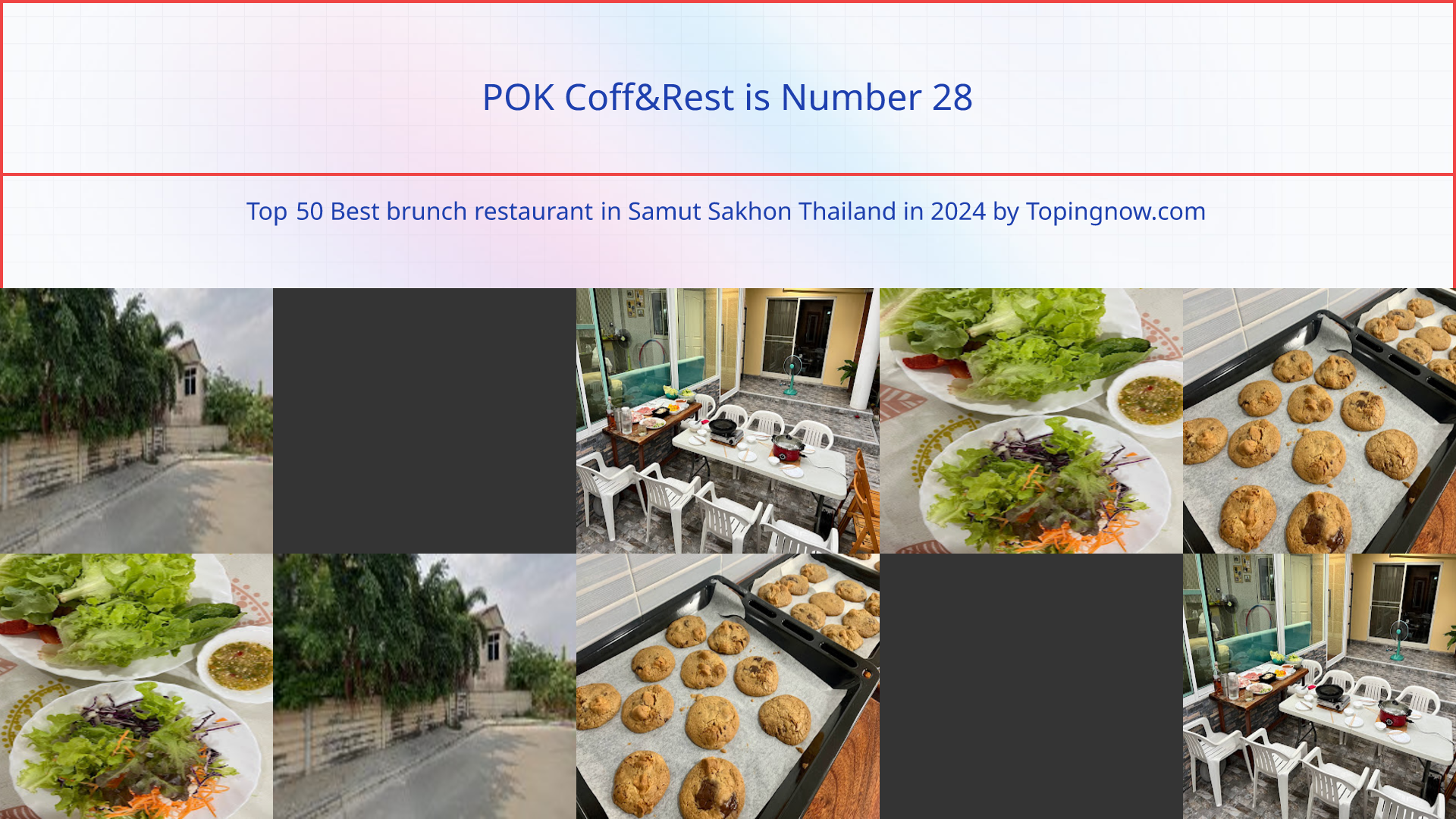 POK Coff&Rest: Top 50 Best brunch restaurant in Samut Sakhon Thailand in 2025