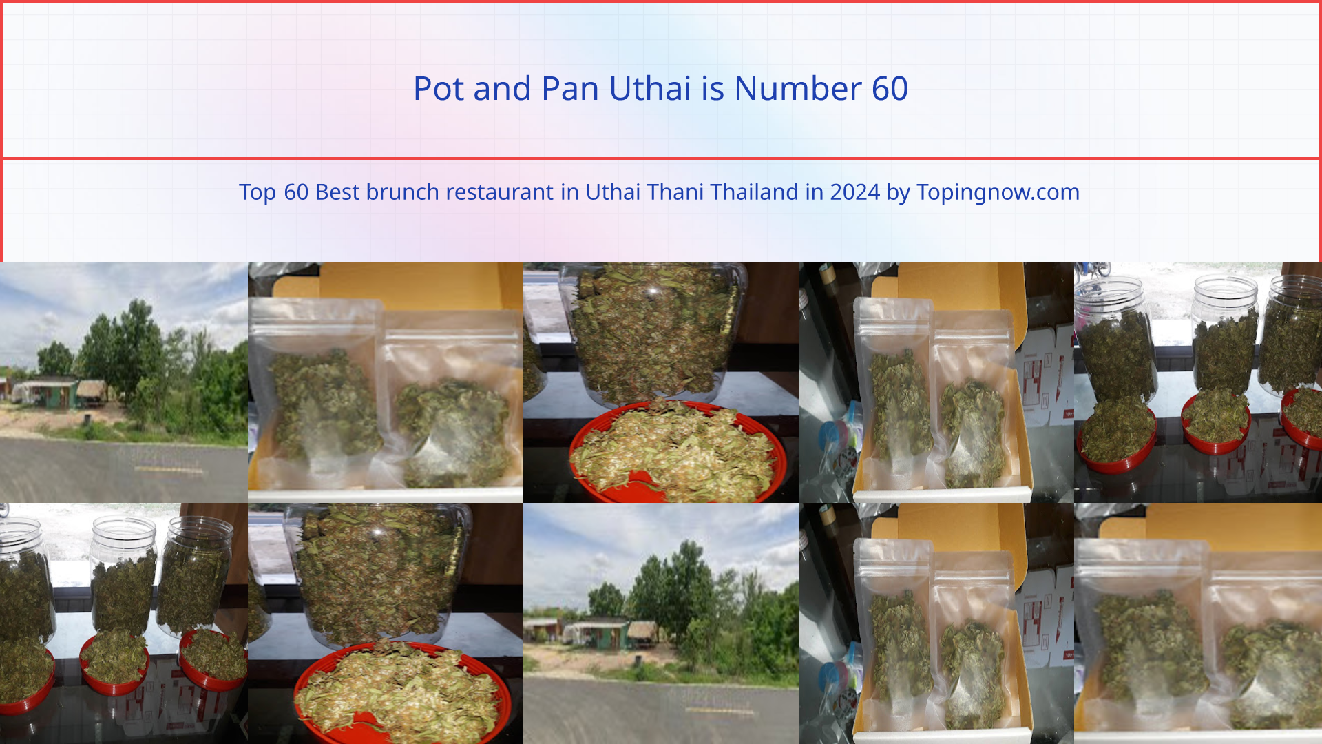 Pot and Pan Uthai: Top 60 Best brunch restaurant in Uthai Thani Thailand in 2024