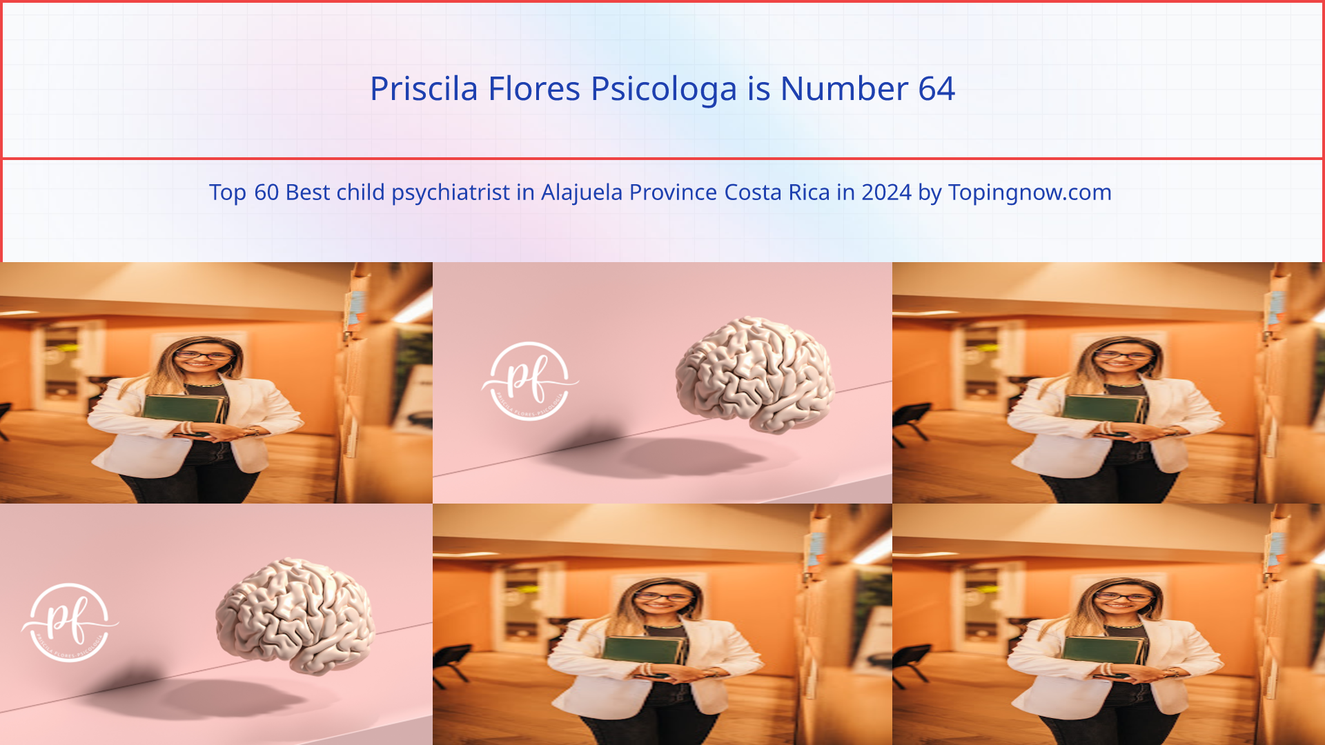 Priscila Flores Psicologa: Top 60 Best child psychiatrist in Alajuela Province Costa Rica in 2025