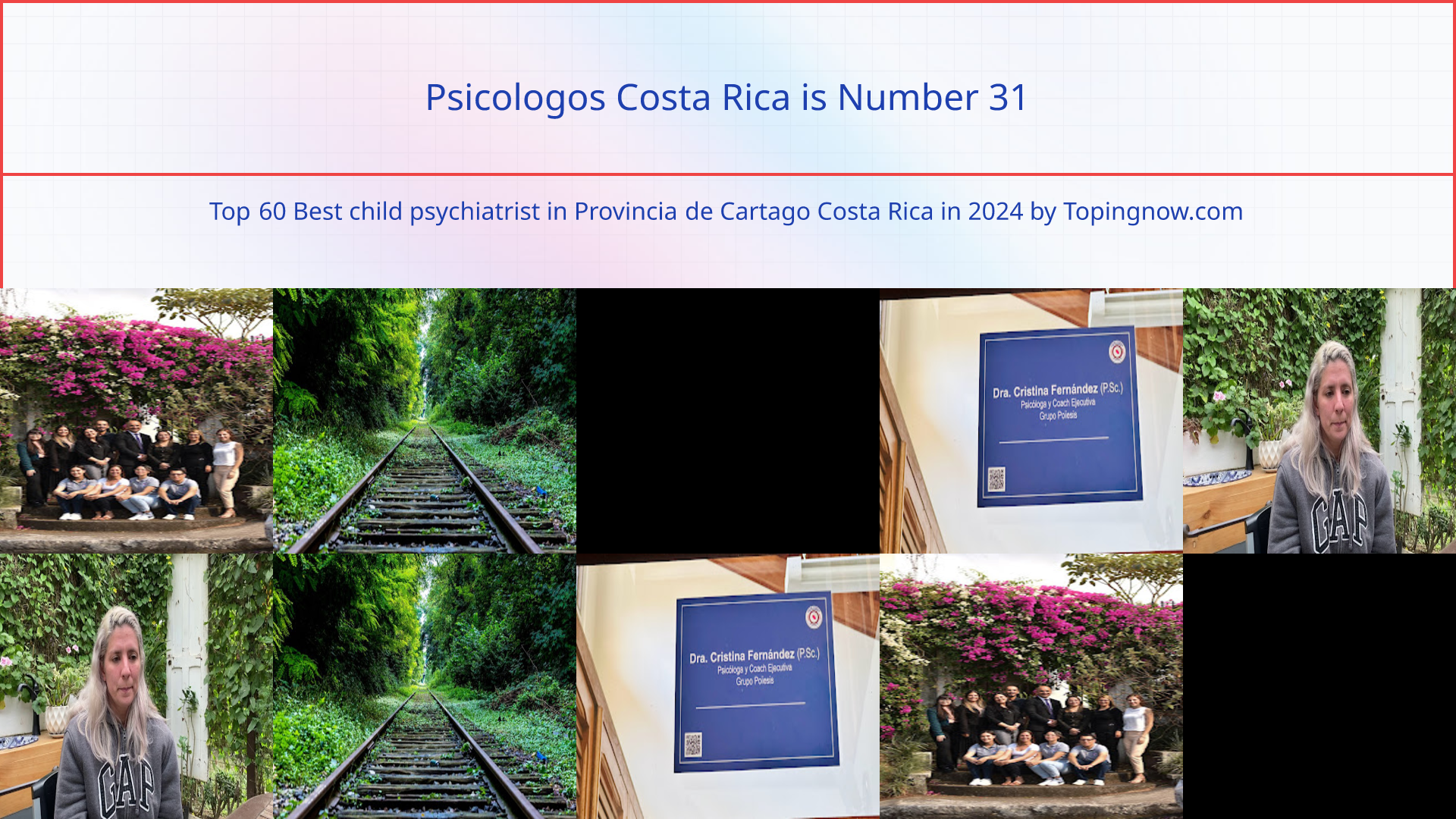 Psicologos Costa Rica: Top 60 Best child psychiatrist in Provincia de Cartago Costa Rica in 2025