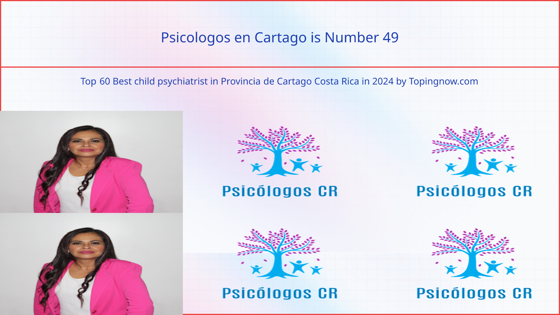 Psicologos en Cartago: Top 60 Best child psychiatrist in Provincia de Cartago Costa Rica in 2025