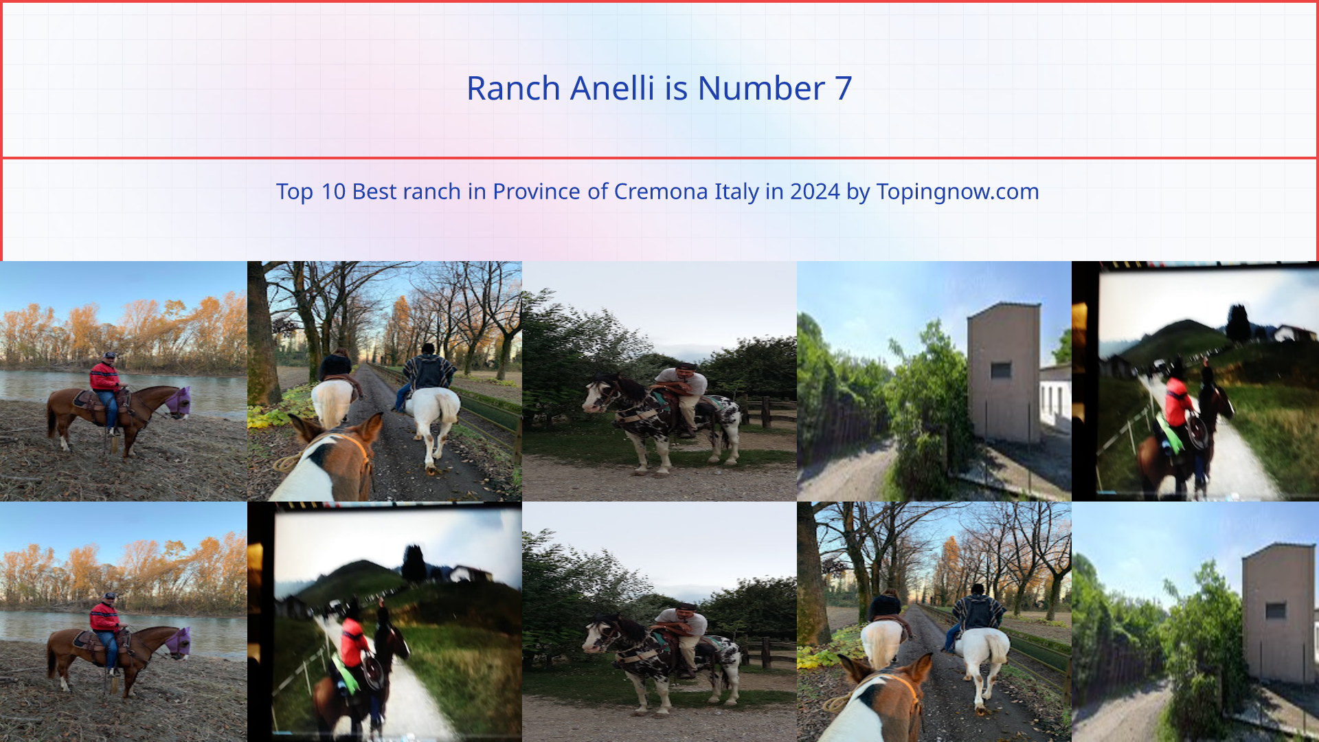 Ranch Anelli: Top 10 Best ranch in Province of Cremona Italy in 2025