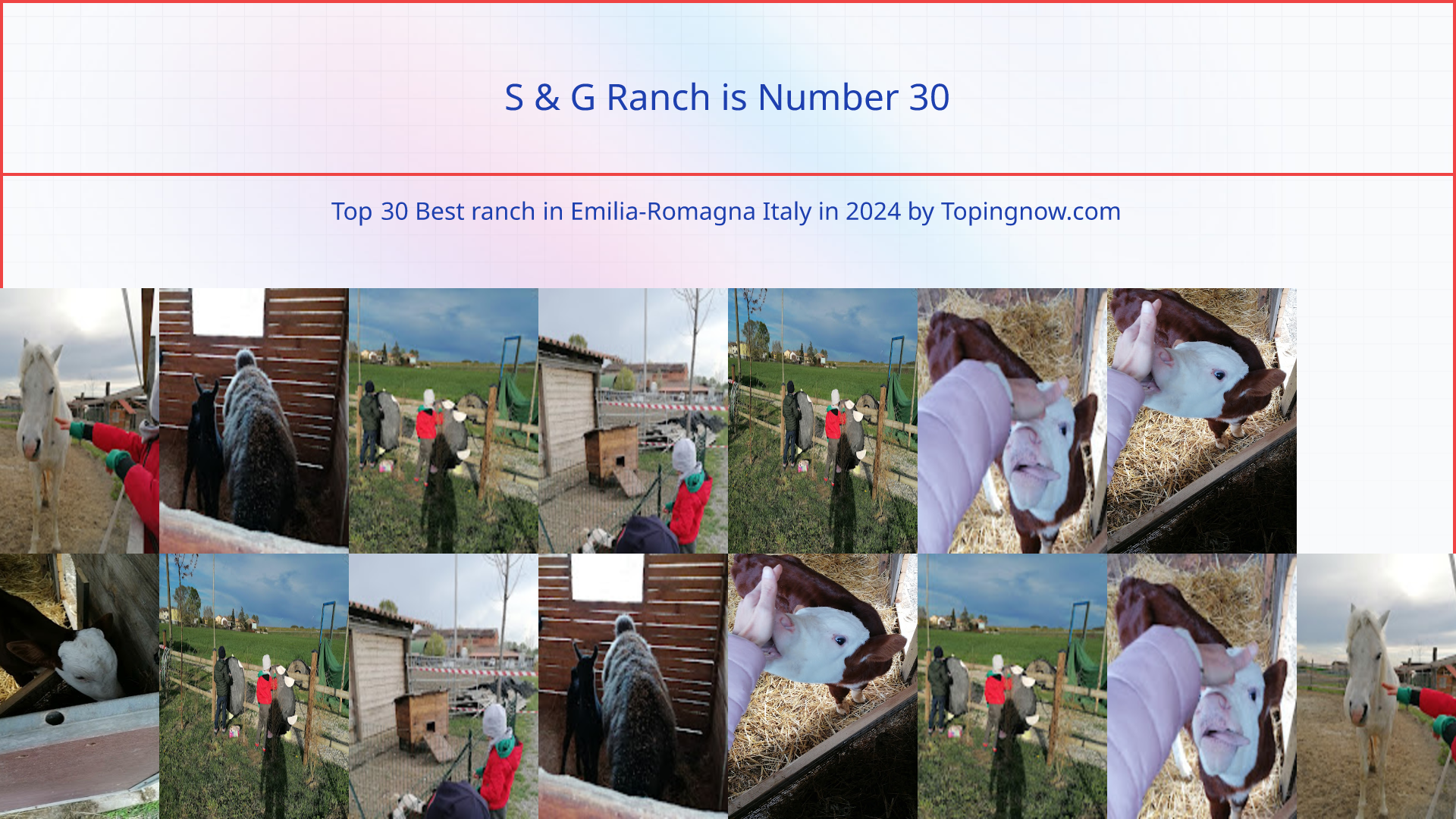 S & G Ranch: Top 30 Best ranch in Emilia-Romagna Italy in 2024