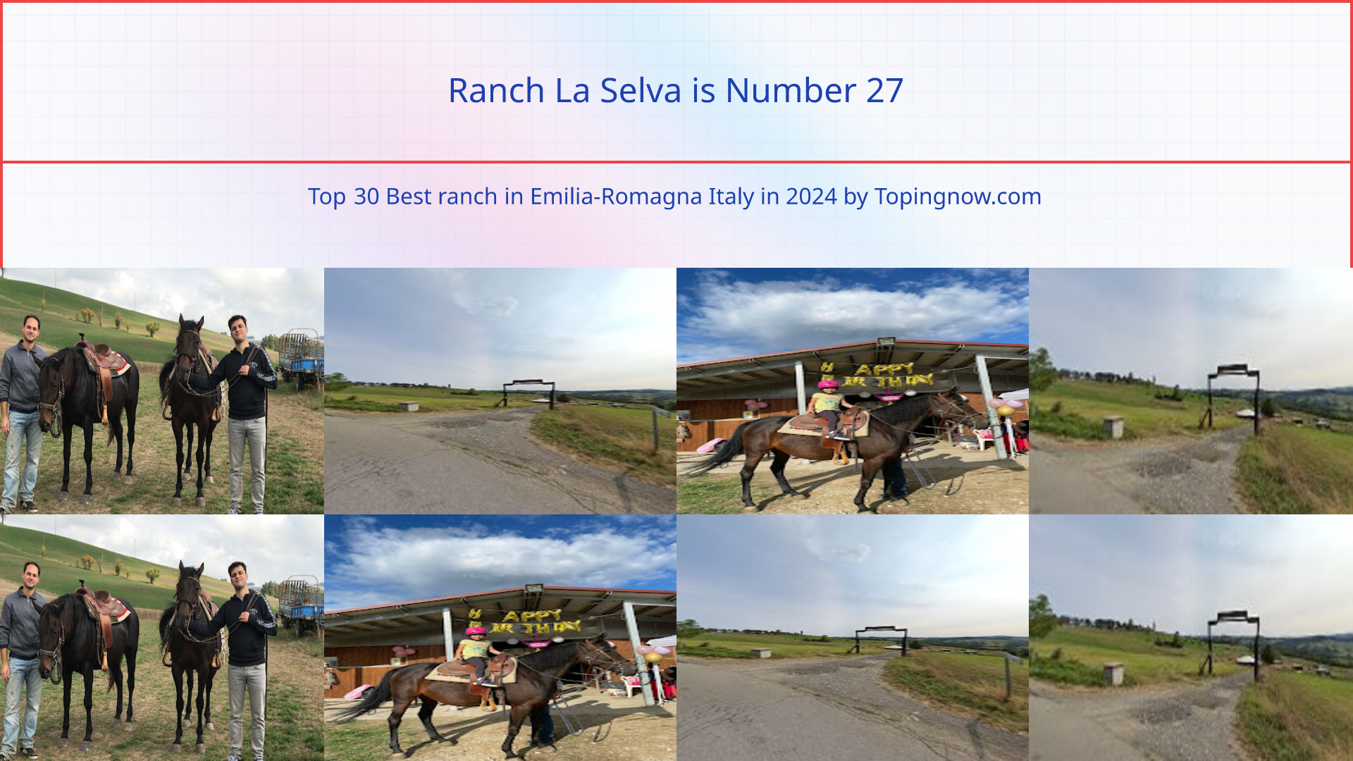 Ranch La Selva: Top 30 Best ranch in Emilia-Romagna Italy in 2024